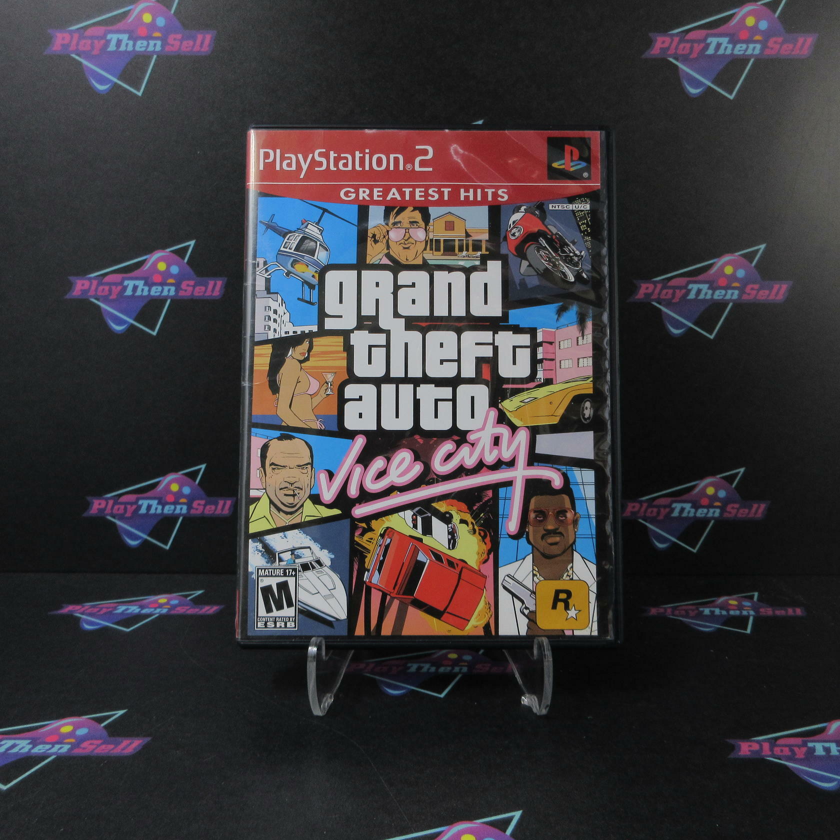 Grand Theft Auto Vice City GH PS2 PlayStation 2 MD/DD Complete CIB - Very Good