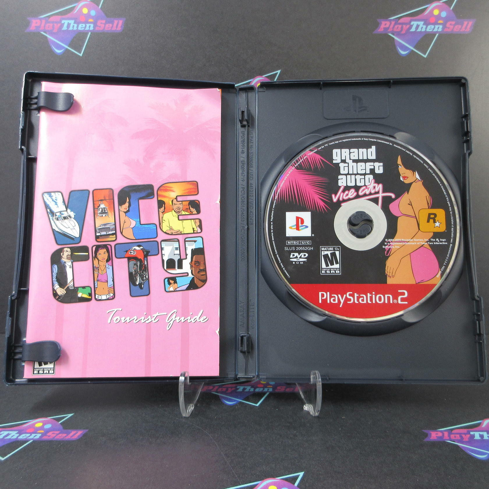 Grand Theft Auto Vice City GH PS2 PlayStation 2 MD/DD Complete CIB - Very Good