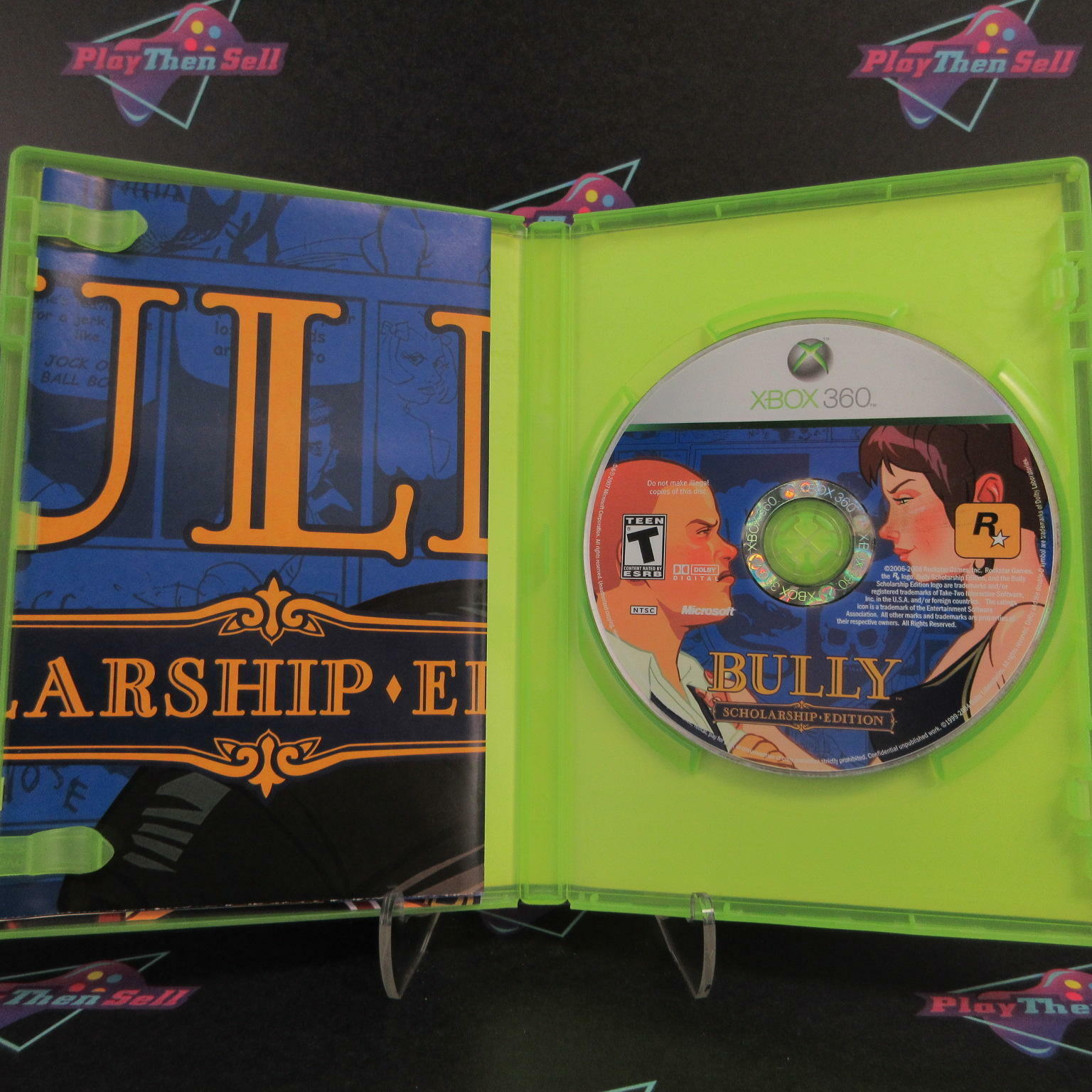 Bully Scholarship Edition Xbox 360 + Poster - Like New