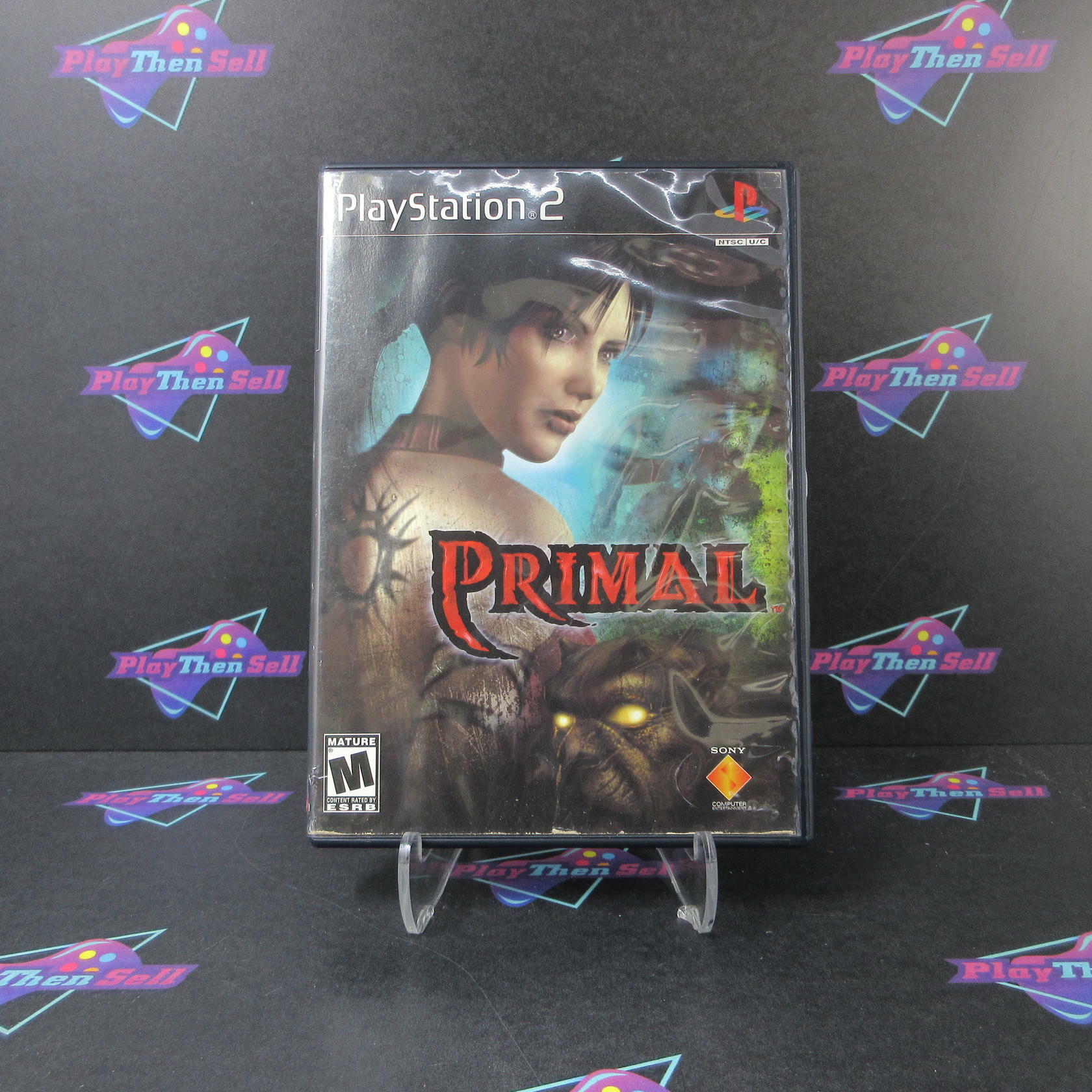 Primal PS2 PlayStation 2 AD/NM - Very Good