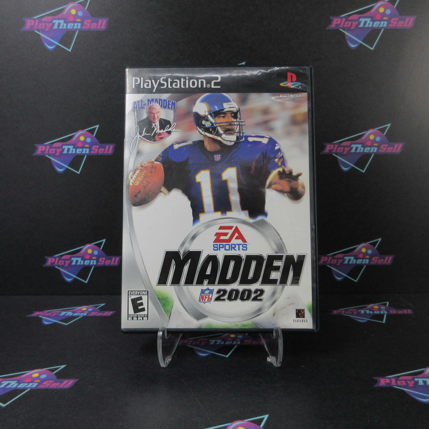 Madden NFL 2002 PS2 PlayStation 2 AD/NM - Very Good