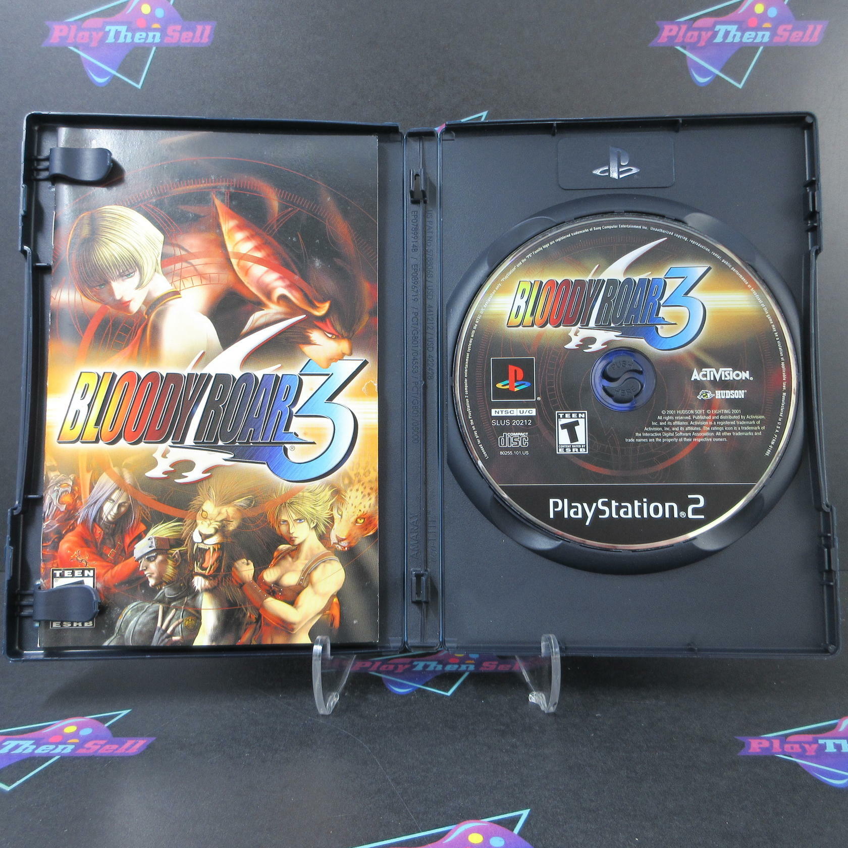 Bloody Roar 3 PS2 PlayStation 2 MD + Reg Card Complete CIB - Very Good