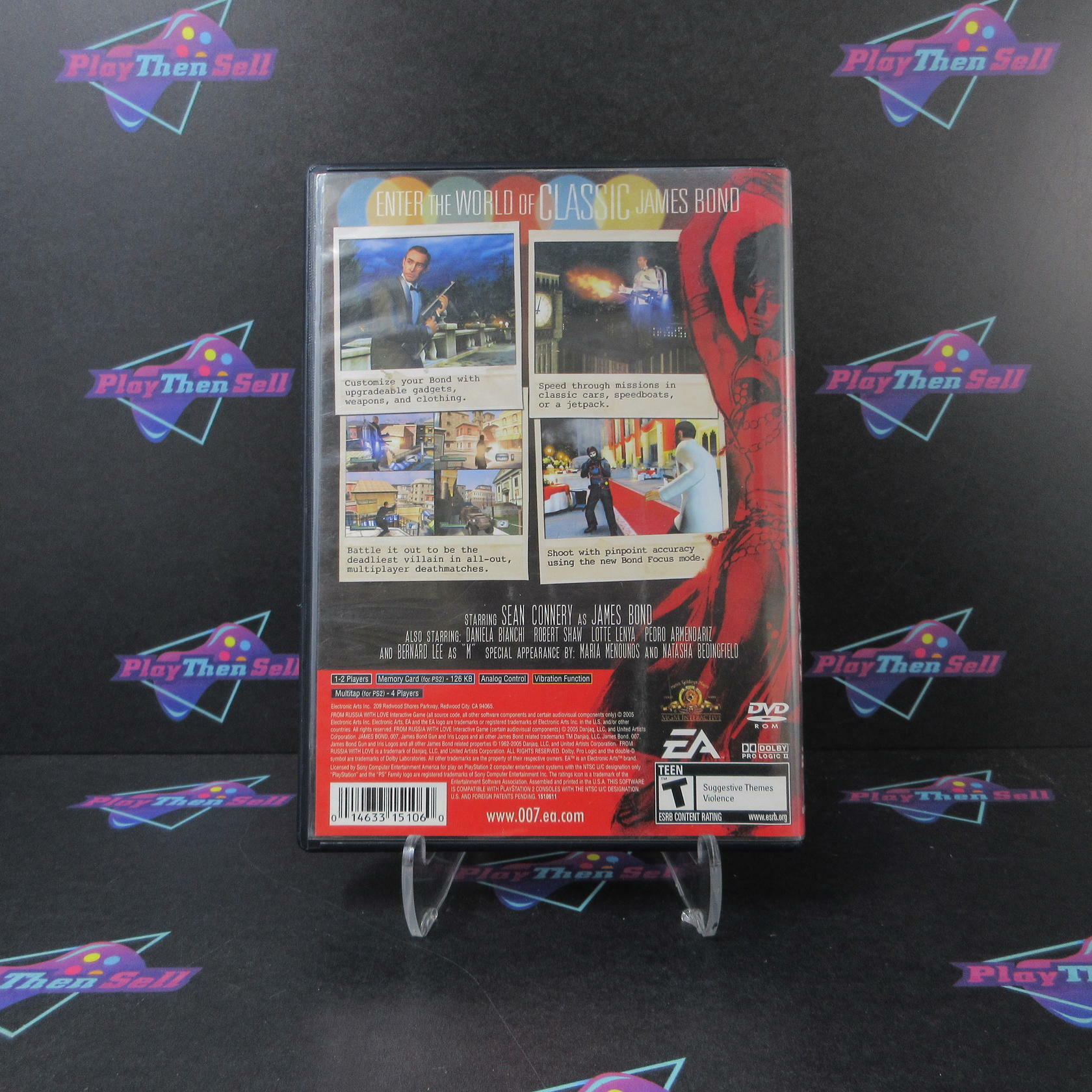 007 From Russia With Love PS2 PlayStation 2 AD Complete CIB - Very Good