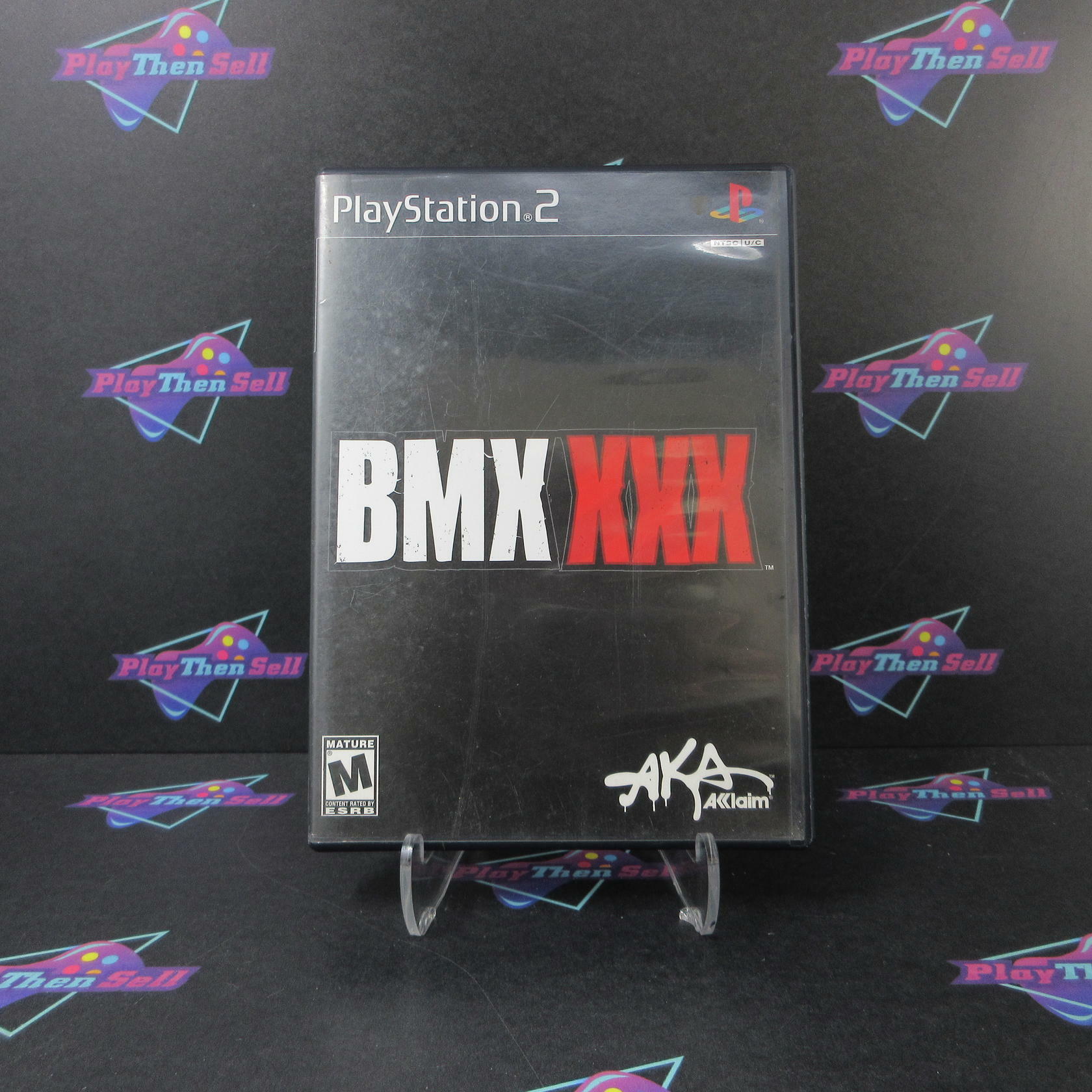 BMX XXX PS2 PlayStation 2 MD + Reg Card Complete CIB - Very Good