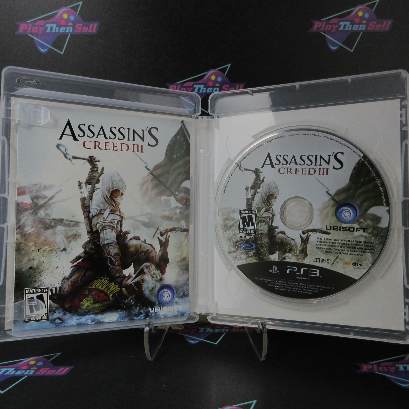 Assassin's Creed III 3 Target Edition PS3 PlayStation 3 - Like New