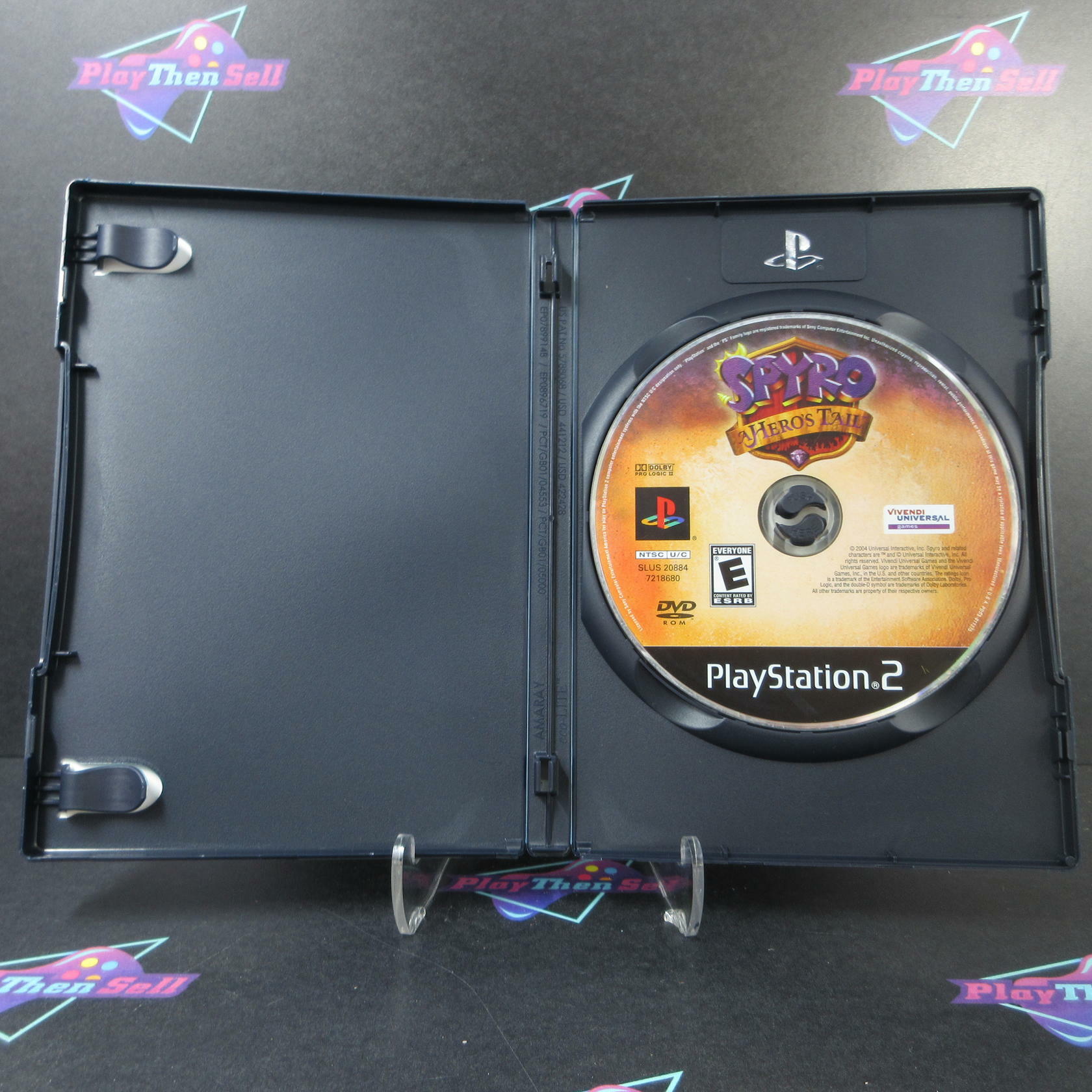 Spyro A Hero's Tail PS2 PlayStation 2 - Very Good