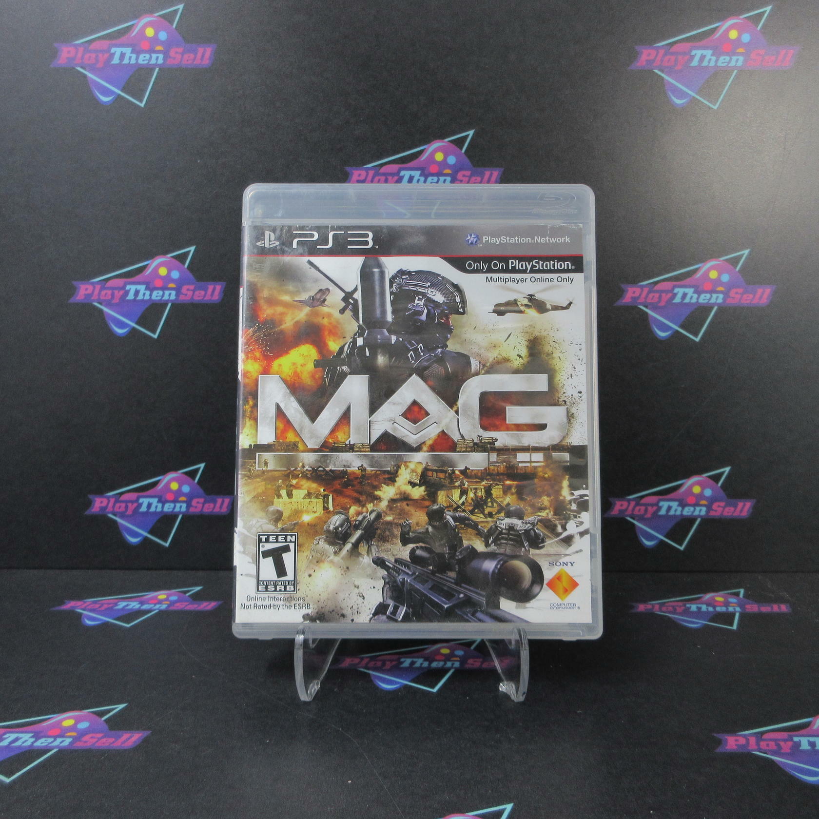 MAG PS3 PlayStation 3 AD/MD Complete CIB - Very Good