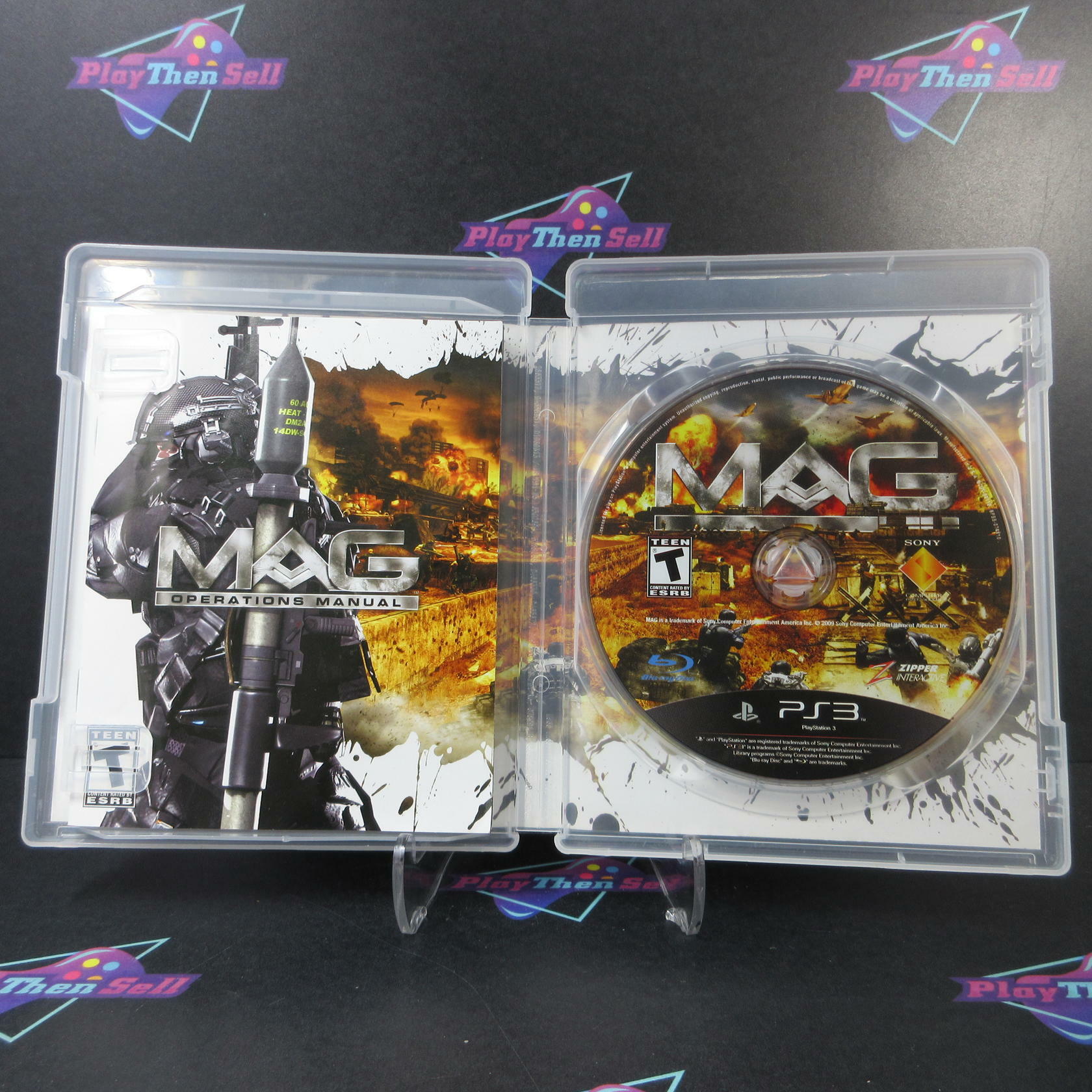 MAG PS3 PlayStation 3 AD/MD Complete CIB - Very Good