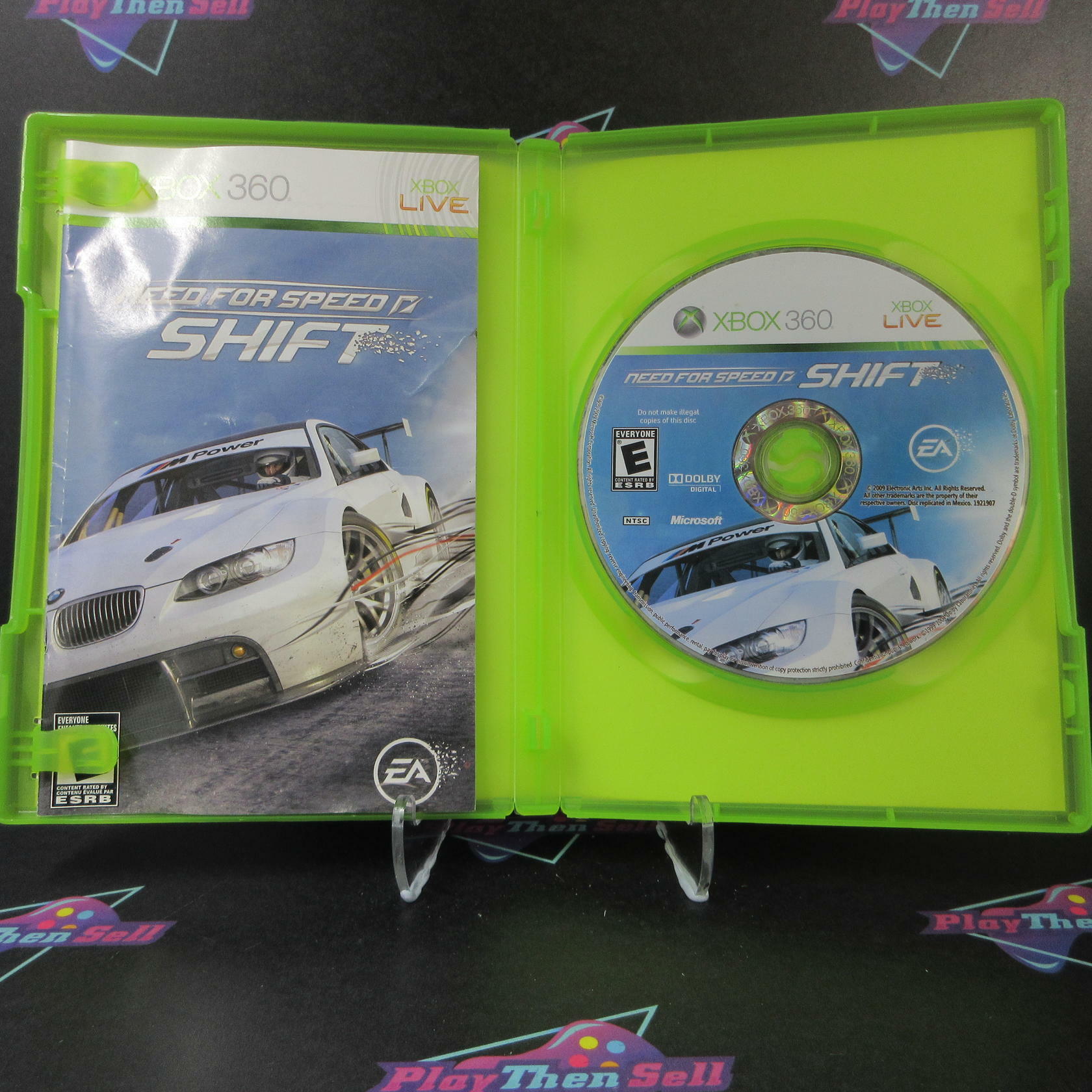 Need For Speed Shift Xbox 360 MD Complete CIB - Very Good