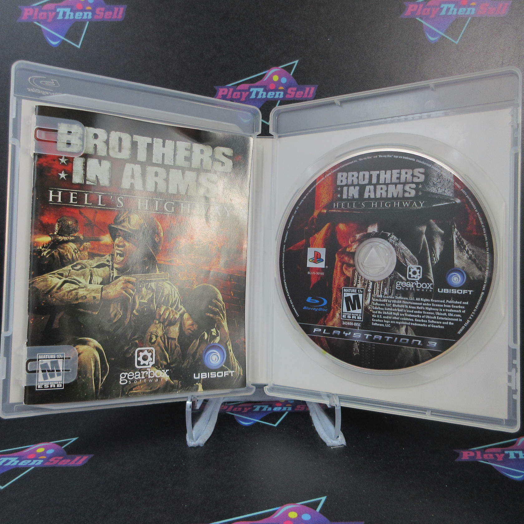 Brothers In Arms Hell's Highway PS3 Playstation 3 AD Complete CIB - Very Good