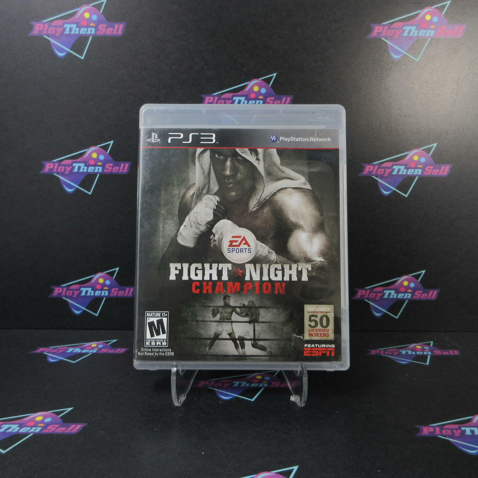 Fight Night Champion PS3 PlayStation 3 AD Complete CIB - Very Good