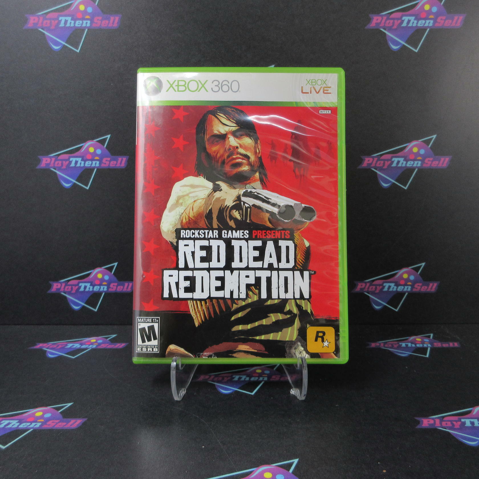 Red Dead Redemption + Map Xbox 360 AD/MD Complete CIB - Very Good