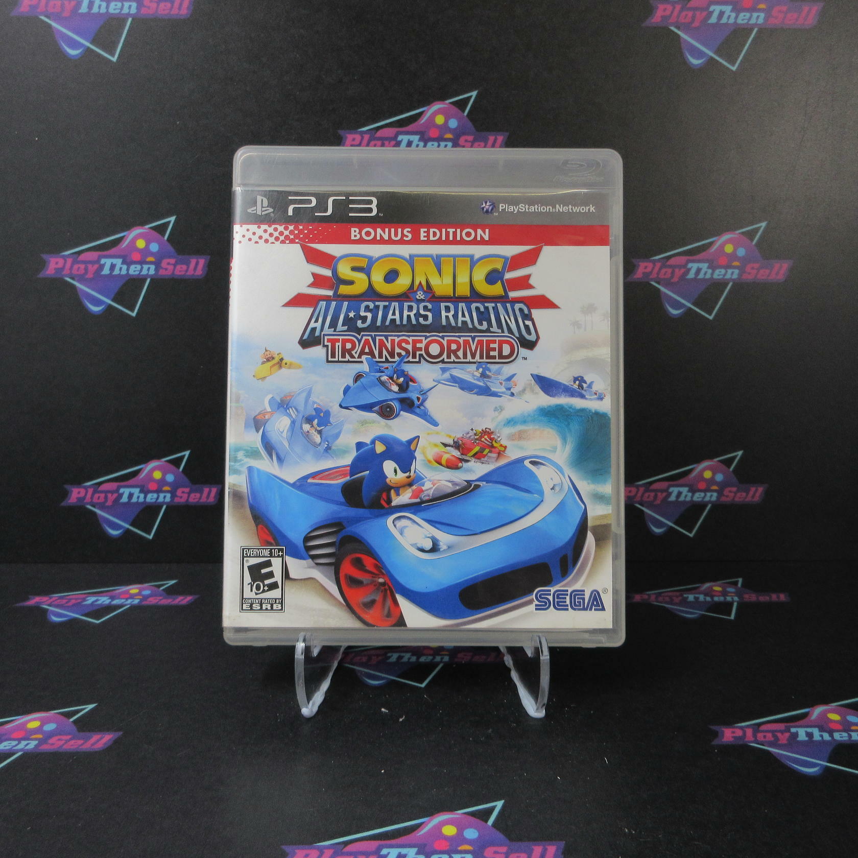 Sonic & All-Stars Racing Transformed Bonus Edition PS3 AD Complete CIB - Very Good