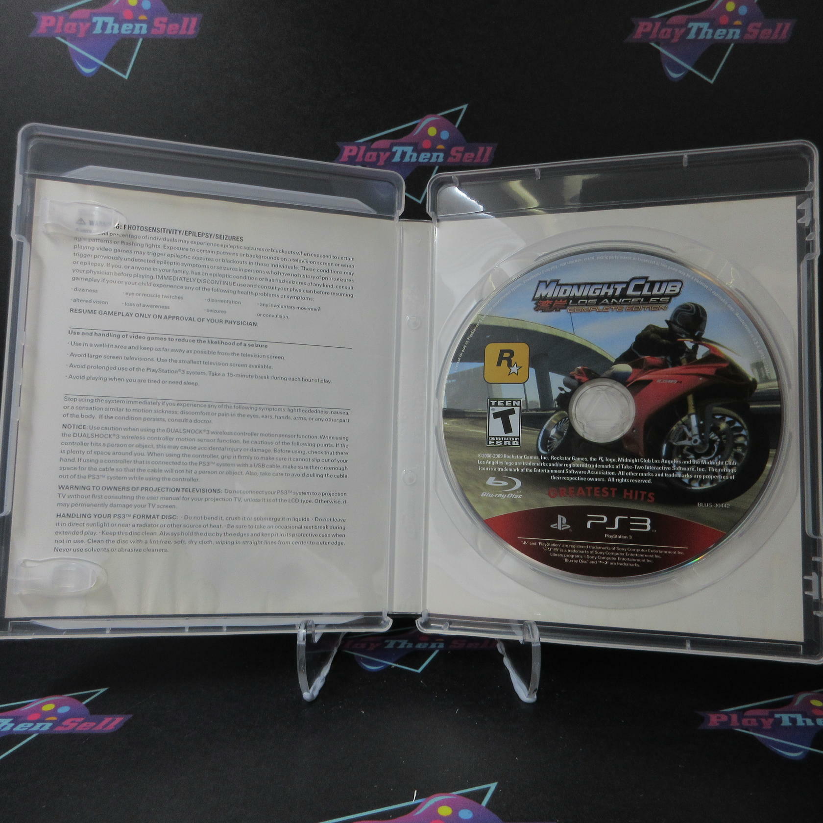 Midnight Club Los Angeles Complete Edition GH PlayStation 3 AD  Complete CIB - Very Good