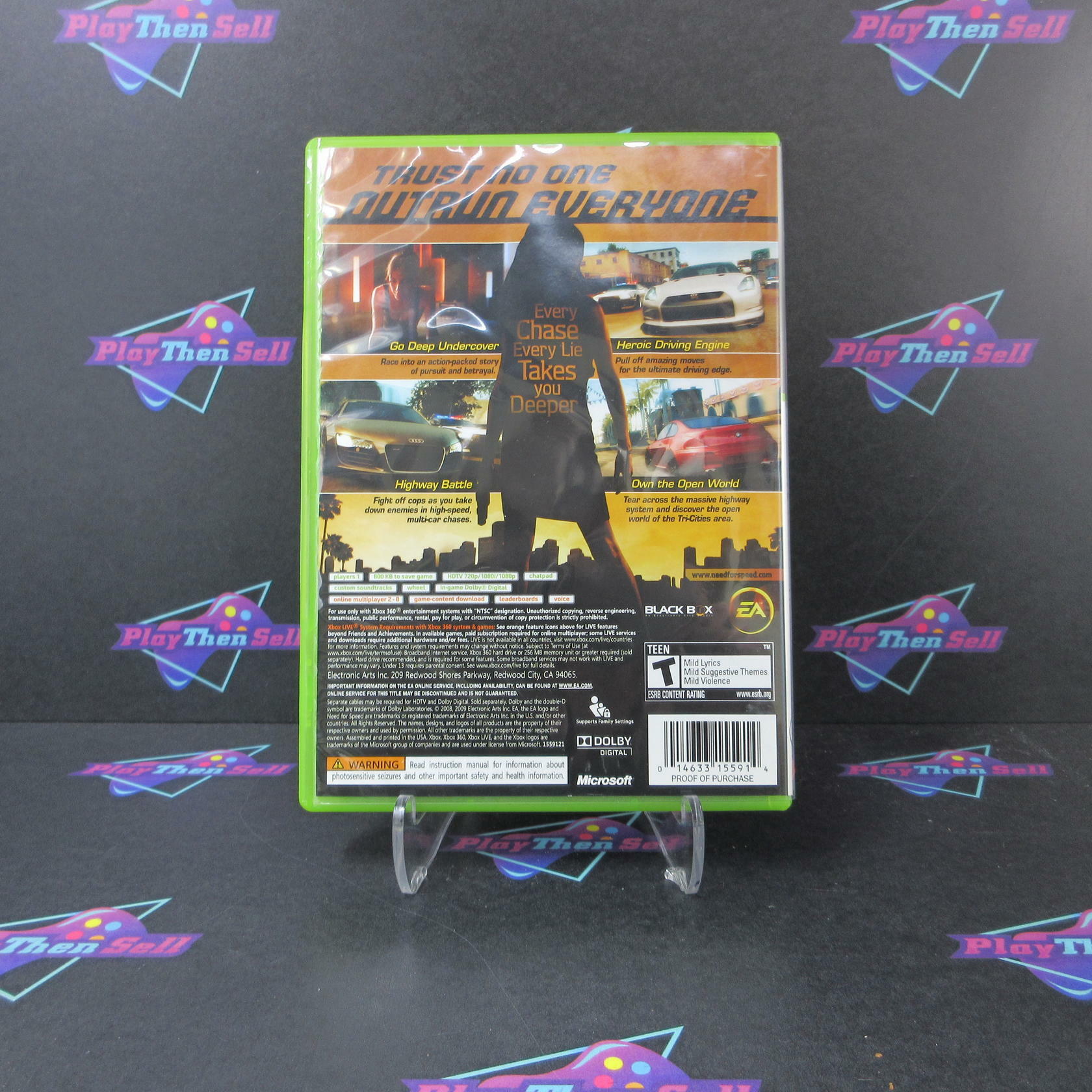 Need for Speed Undercover PH Xbox 360 AD Complete CIB - Very Good