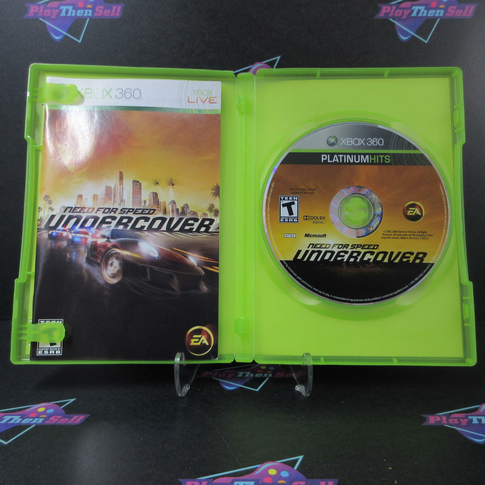 Need for Speed Undercover PH Xbox 360 AD Complete CIB - Very Good