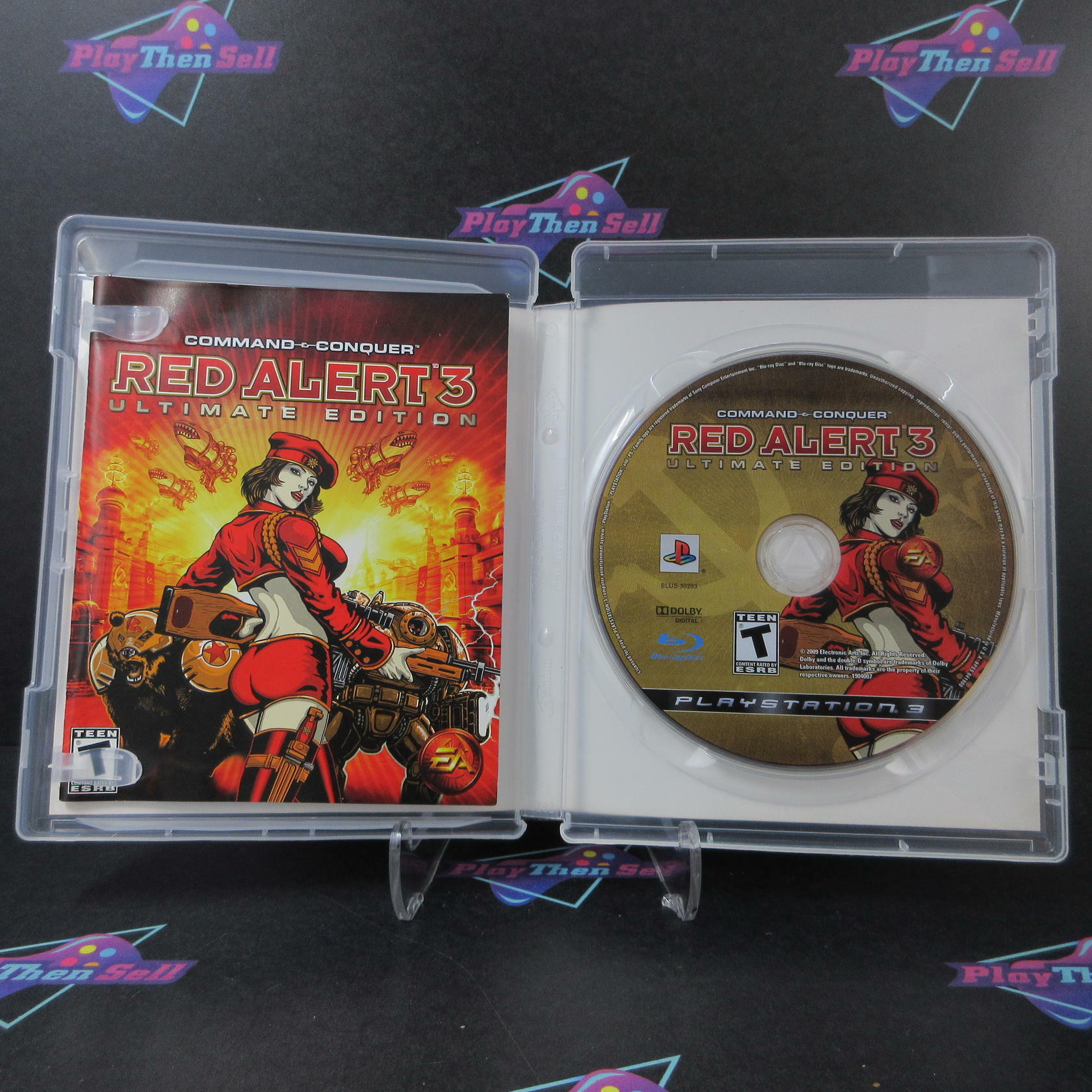 Command & Conquer Red Alert 3 Ultimate Edition PS3 PlayStation 3 - Like New