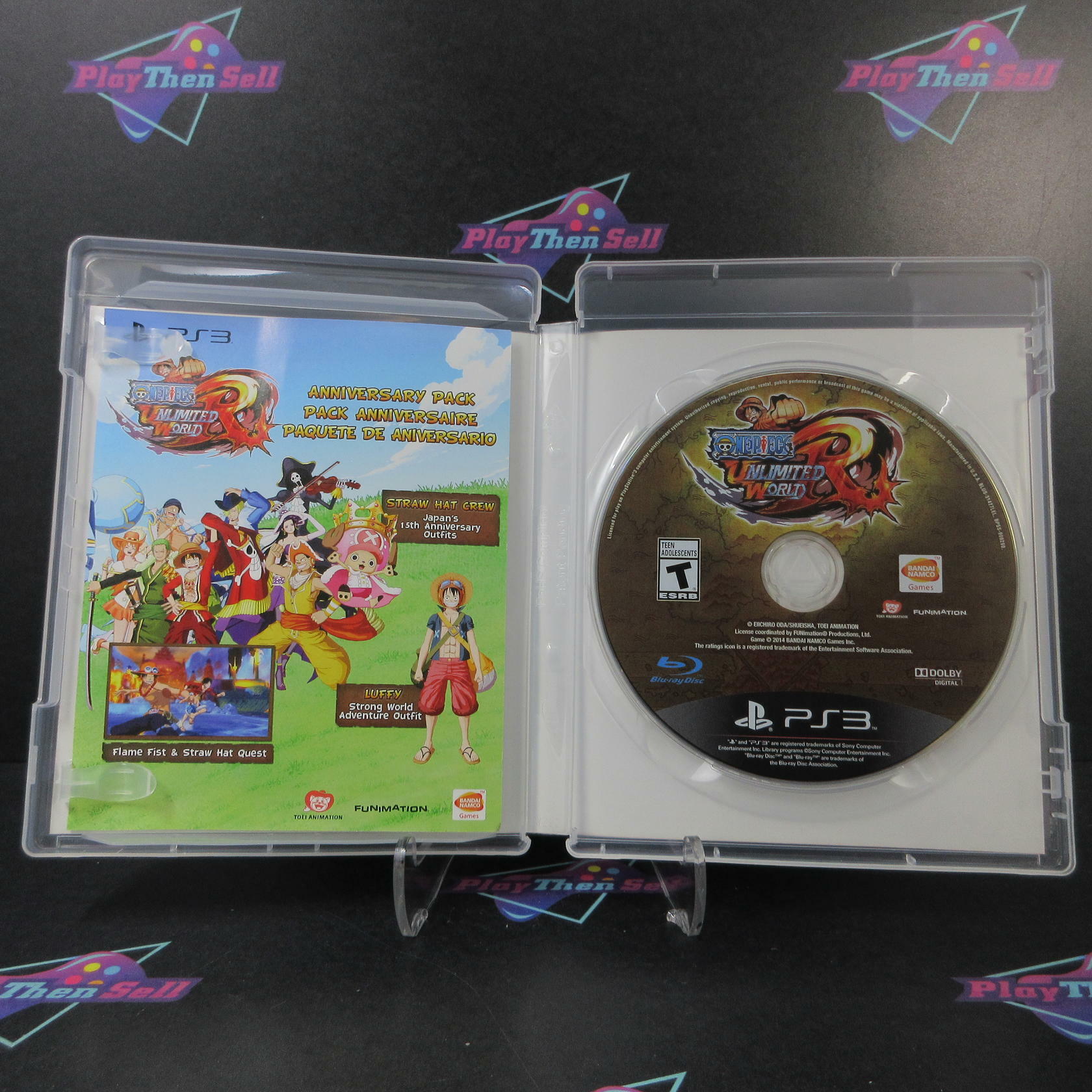 One Piece Unlimited World Red Day One Edition PS3 PlayStation 3 - Like New