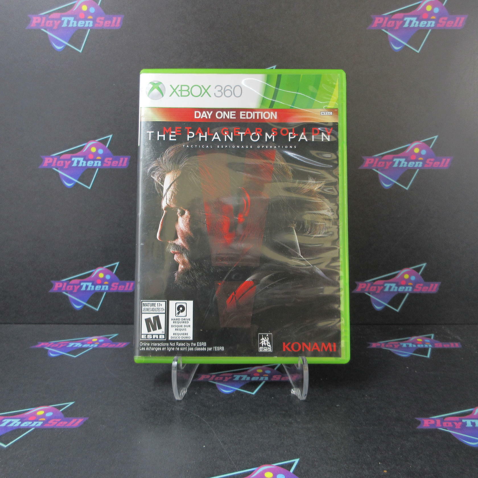 Metal Gear Solid V The Phantom Pain Day One Edition Xbox 360 AD - Very Good