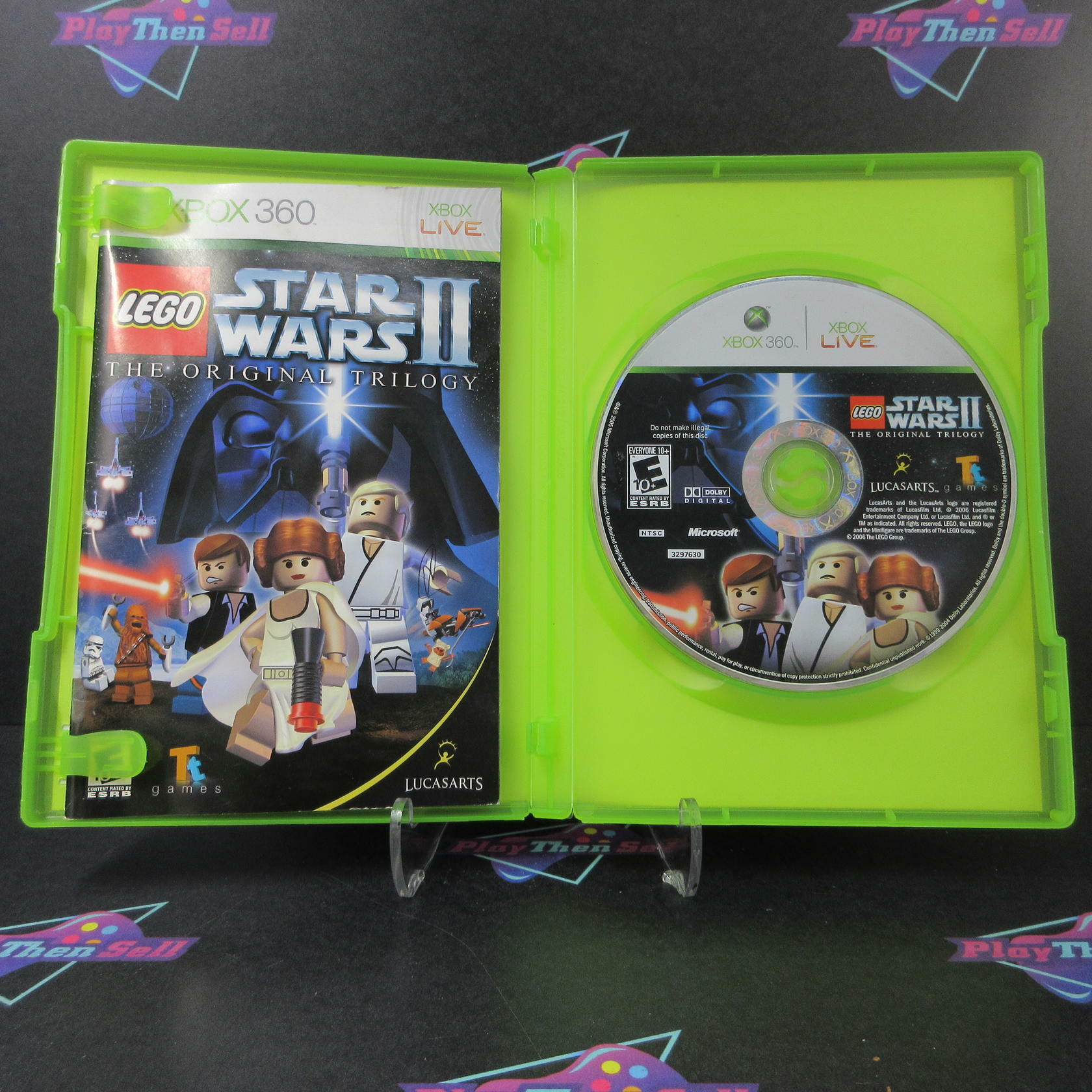 LEGO Star Wars II The Original Trilogy Xbox 360 AD/MD Complete CIB - Very Good