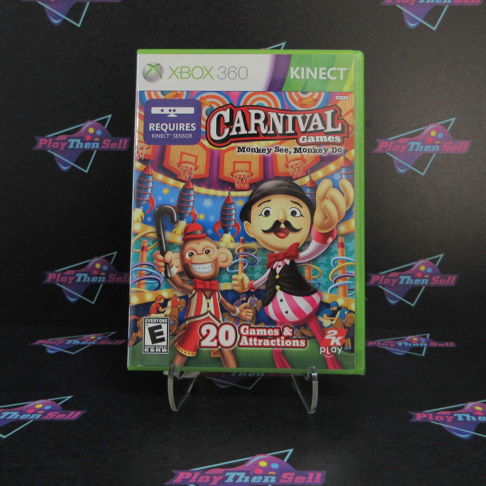 Carnival Games Monkey See Monkey Do Xbox 360 - Like New