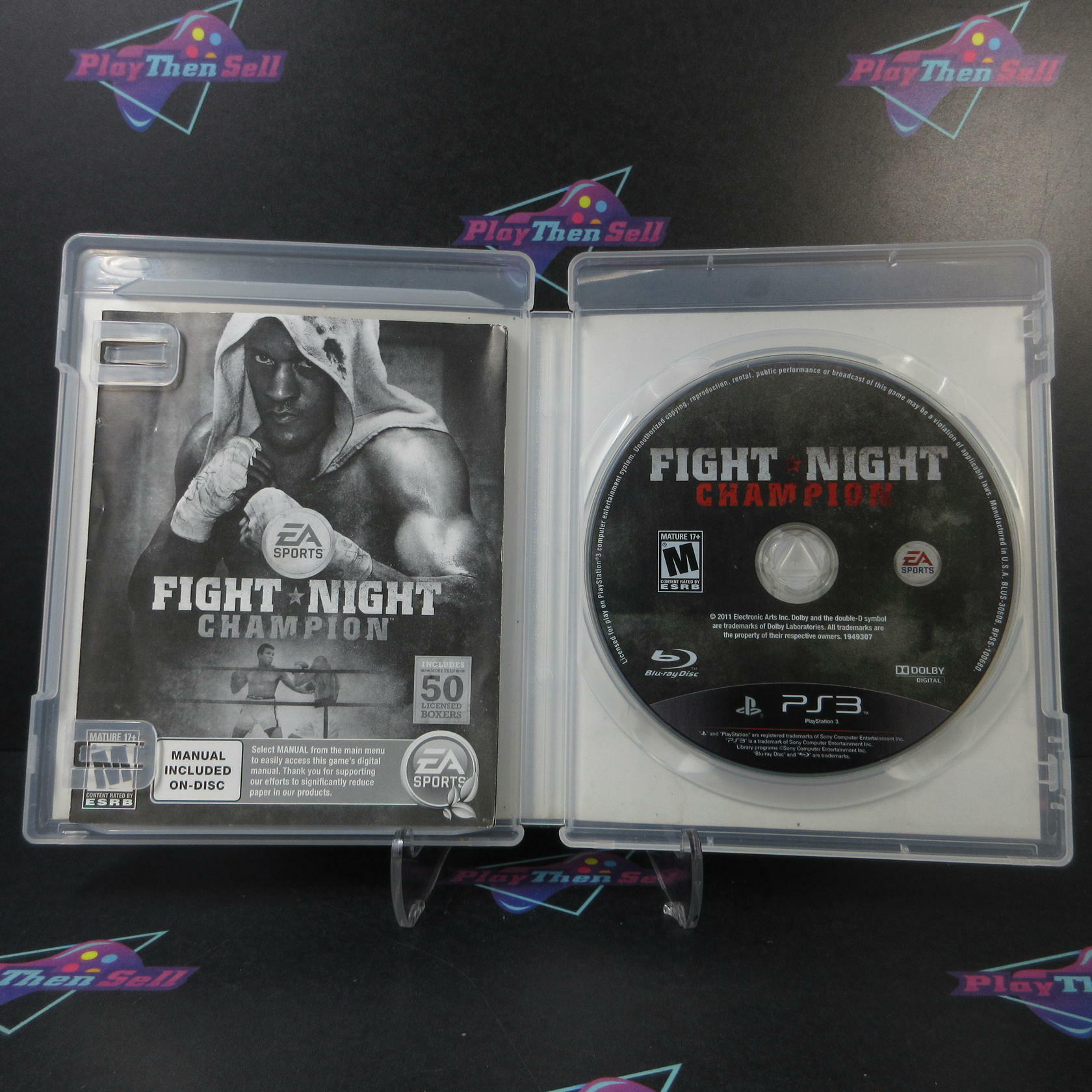 Fight Night Champion PS3 PlayStation 3 AD Complete CIB - Very Good