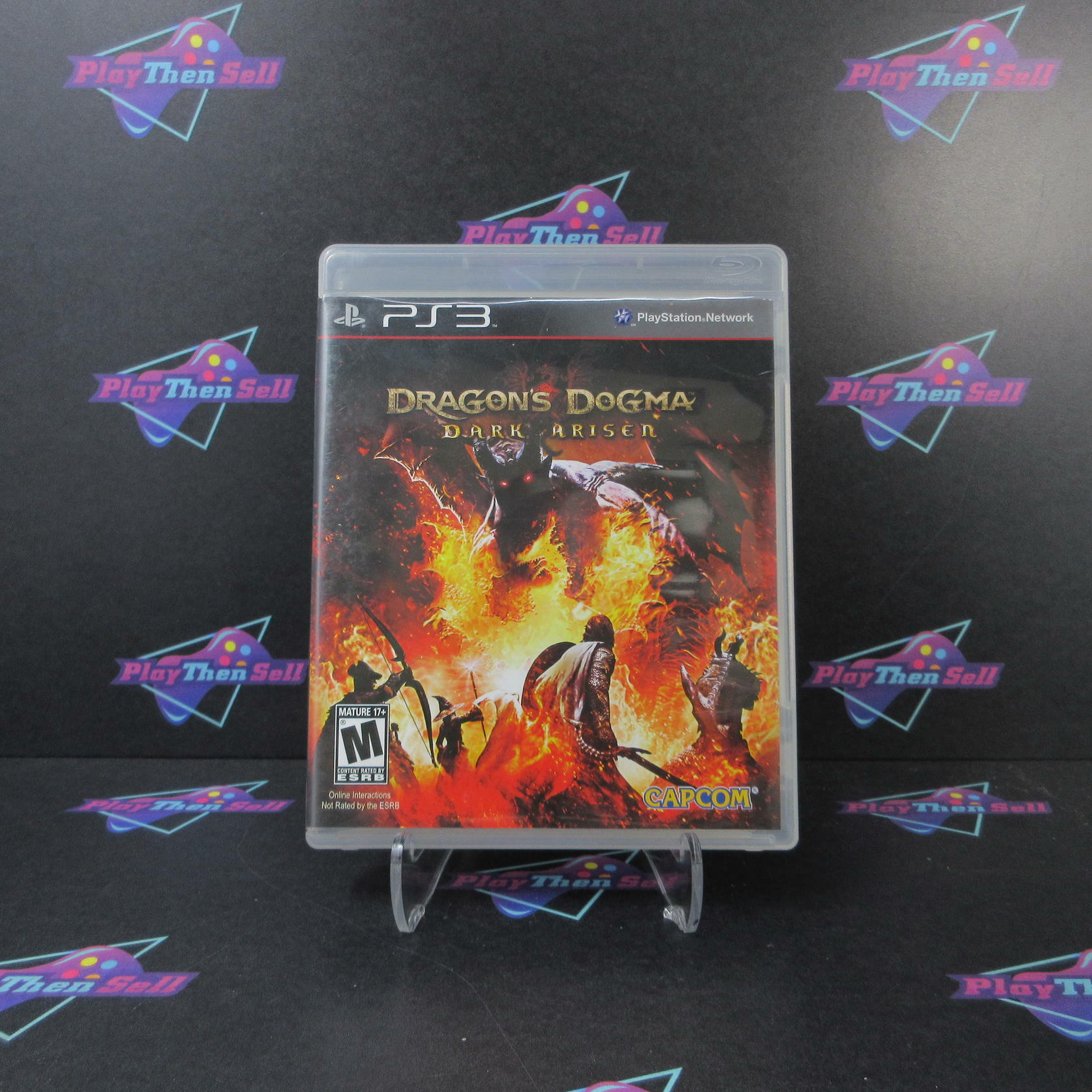 Dragon's Dogma Dark Arisen PS3 PlayStation 3 AD Complete CIB - Very Good