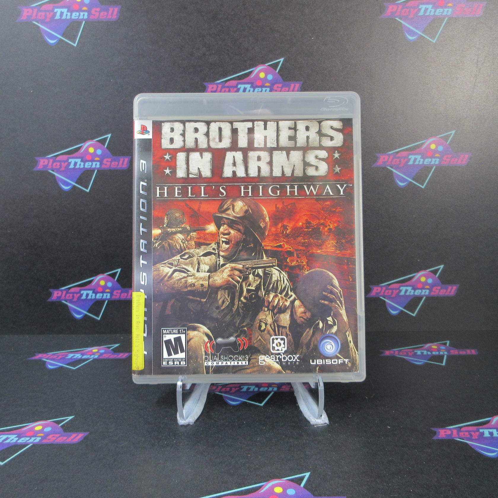 Brothers In Arms Hell's Highway PS3 Playstation 3 AD Complete CIB - Very Good