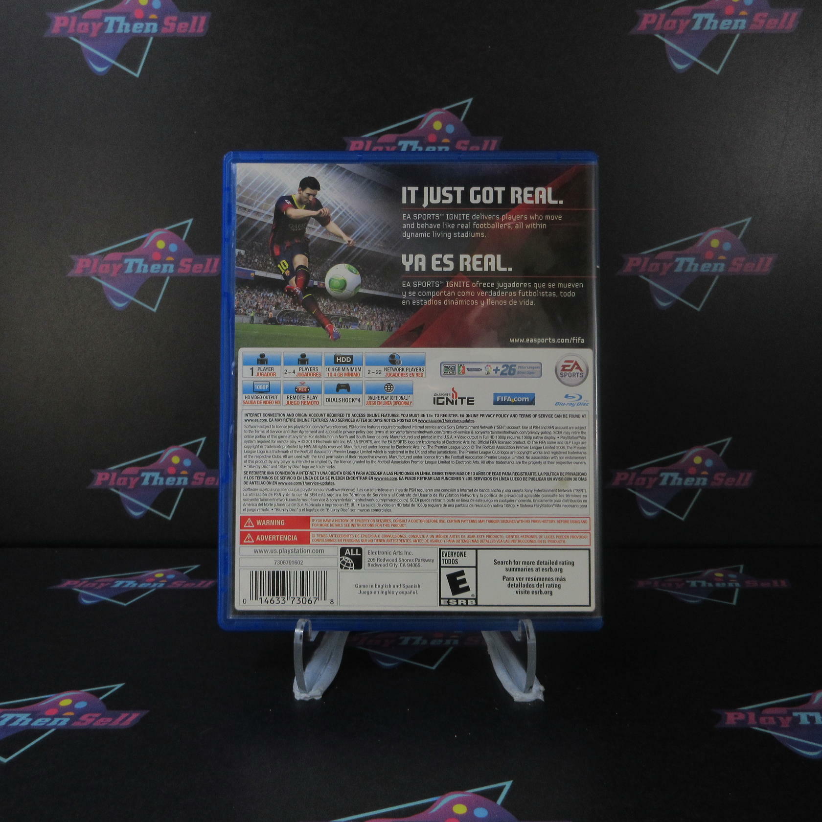 FIFA 14 PS4 PlayStation 4 AD Complete CIB - Very Good