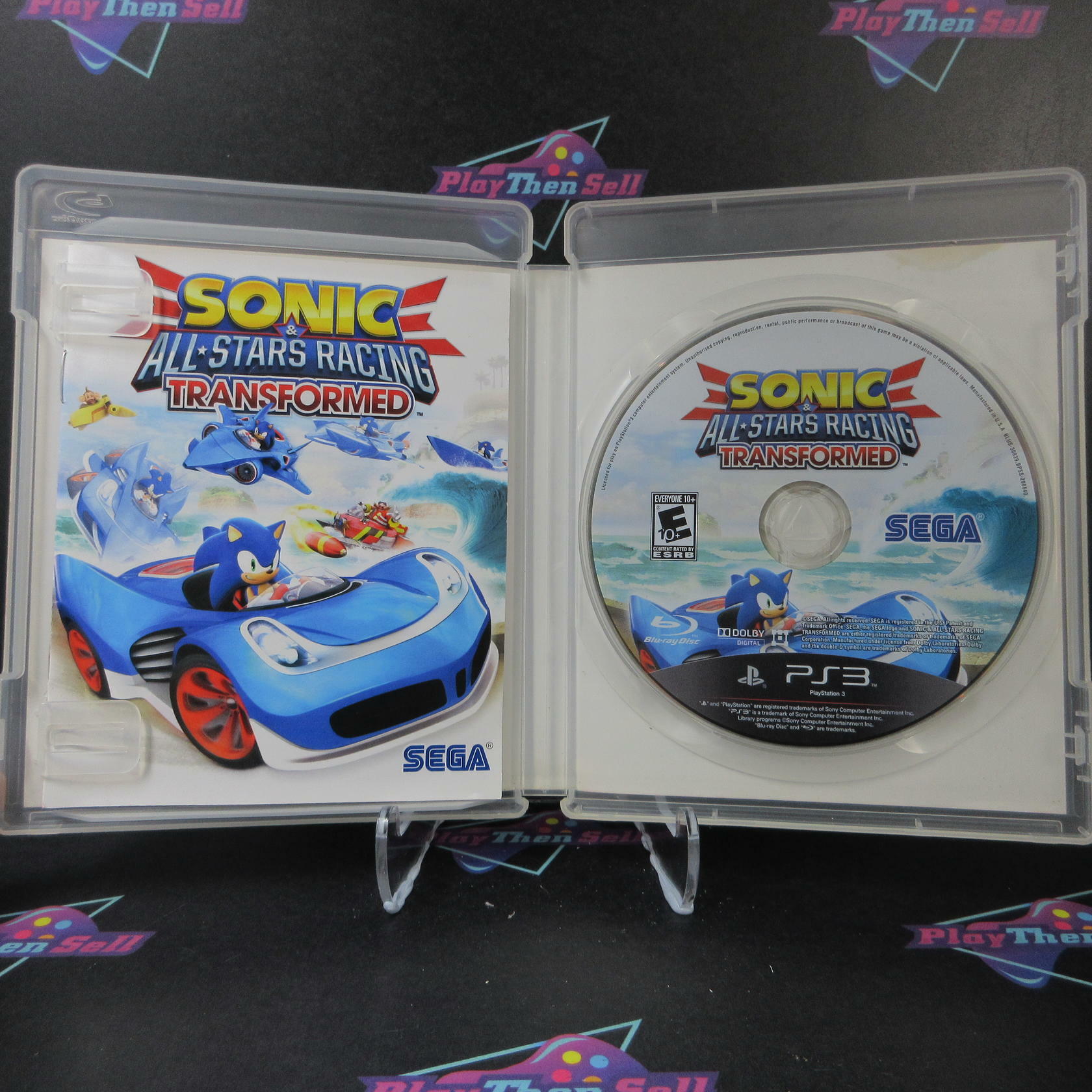 Sonic & All-Stars Racing Transformed Bonus Edition PS3 AD Complete CIB - Very Good