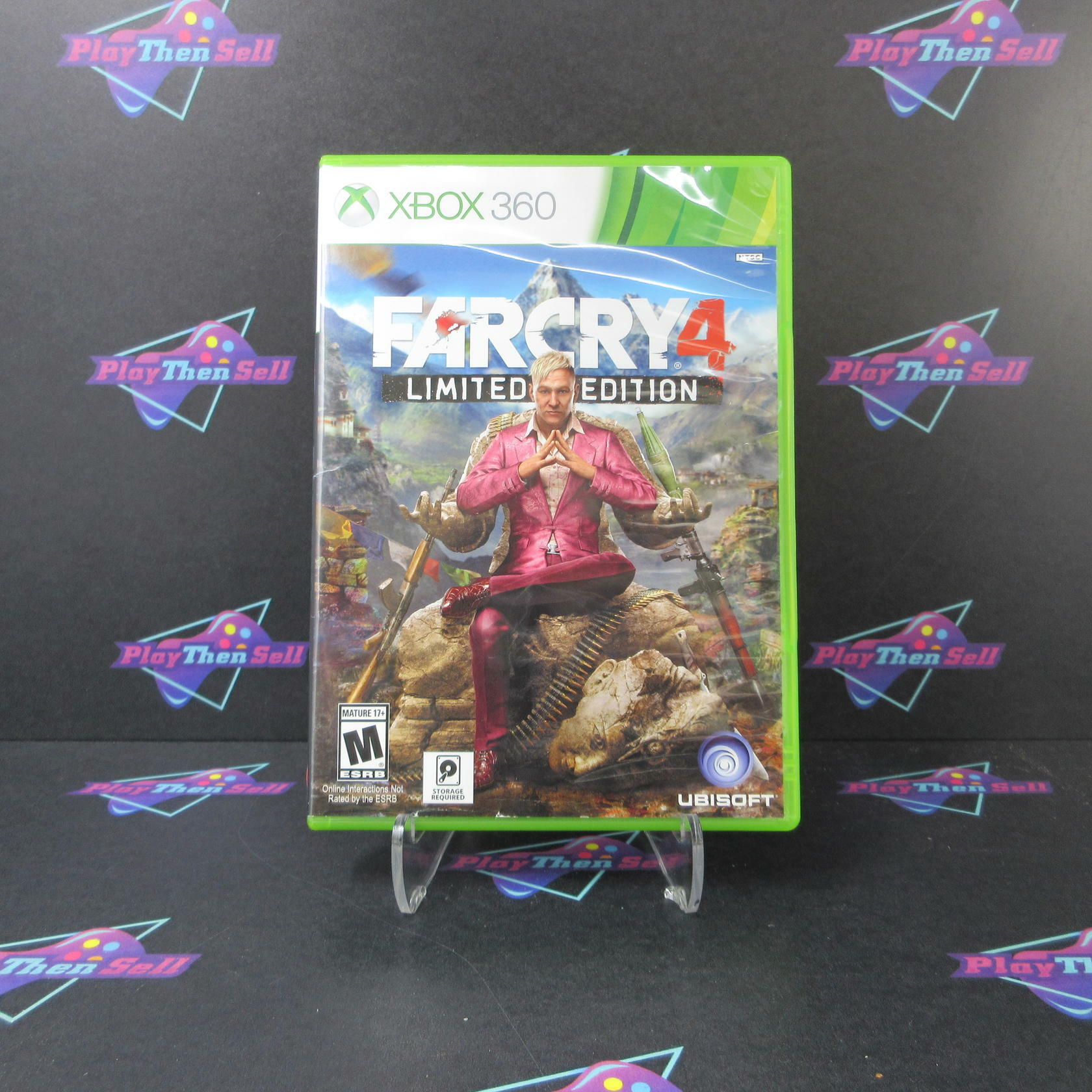 Far Cry 4 Limited Edition Xbox 360 AD Complete CIB - Very Good
