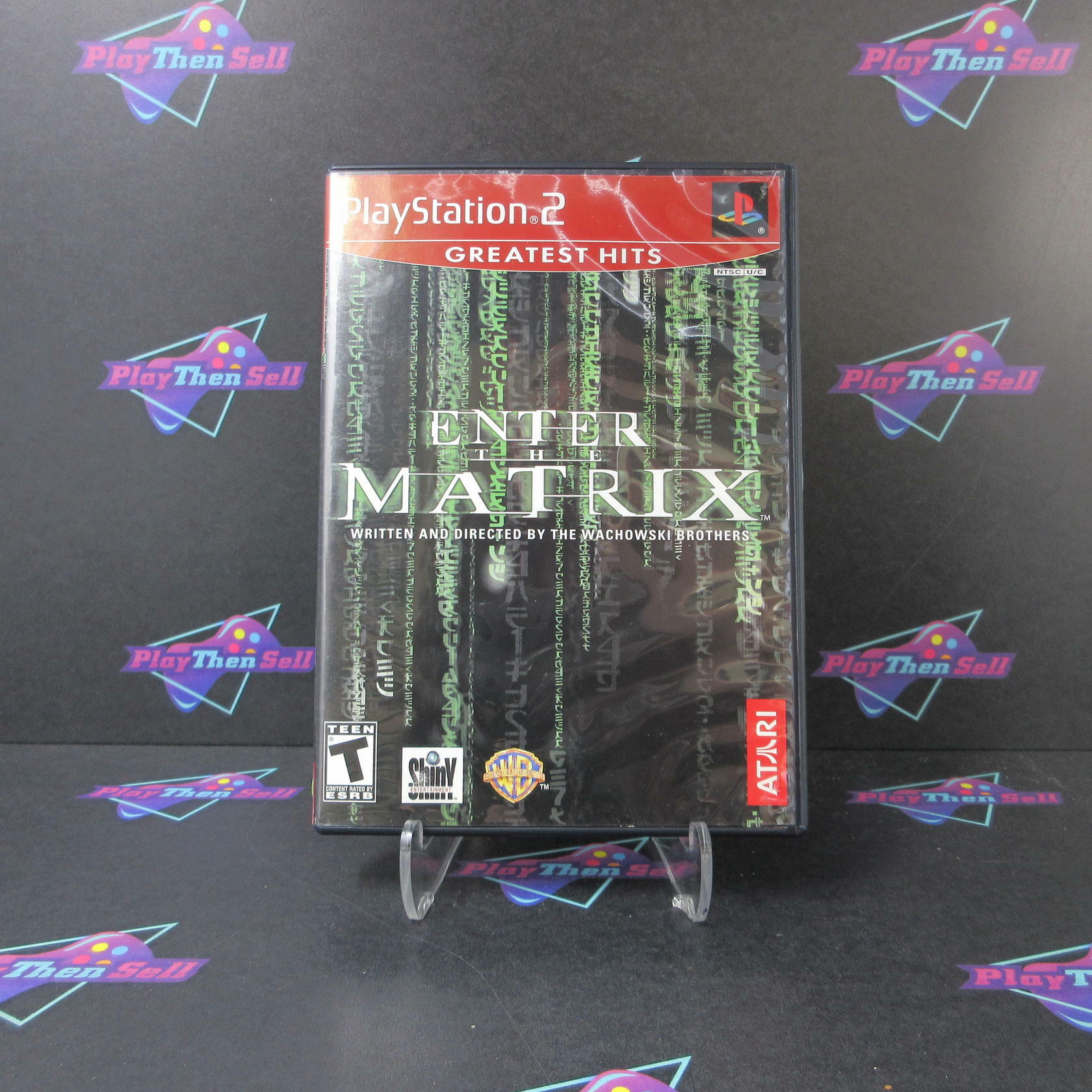 Enter The Matrix PS2 PlayStation 2 GH - Very Good