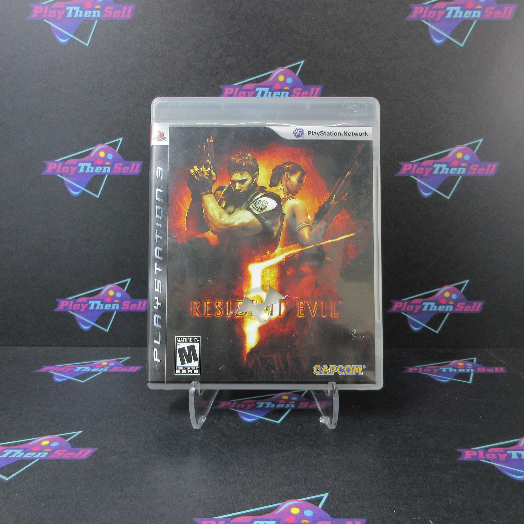 Resident Evil 5 PS3 PlayStation 3 AD/MD Complete CIB - Very Good