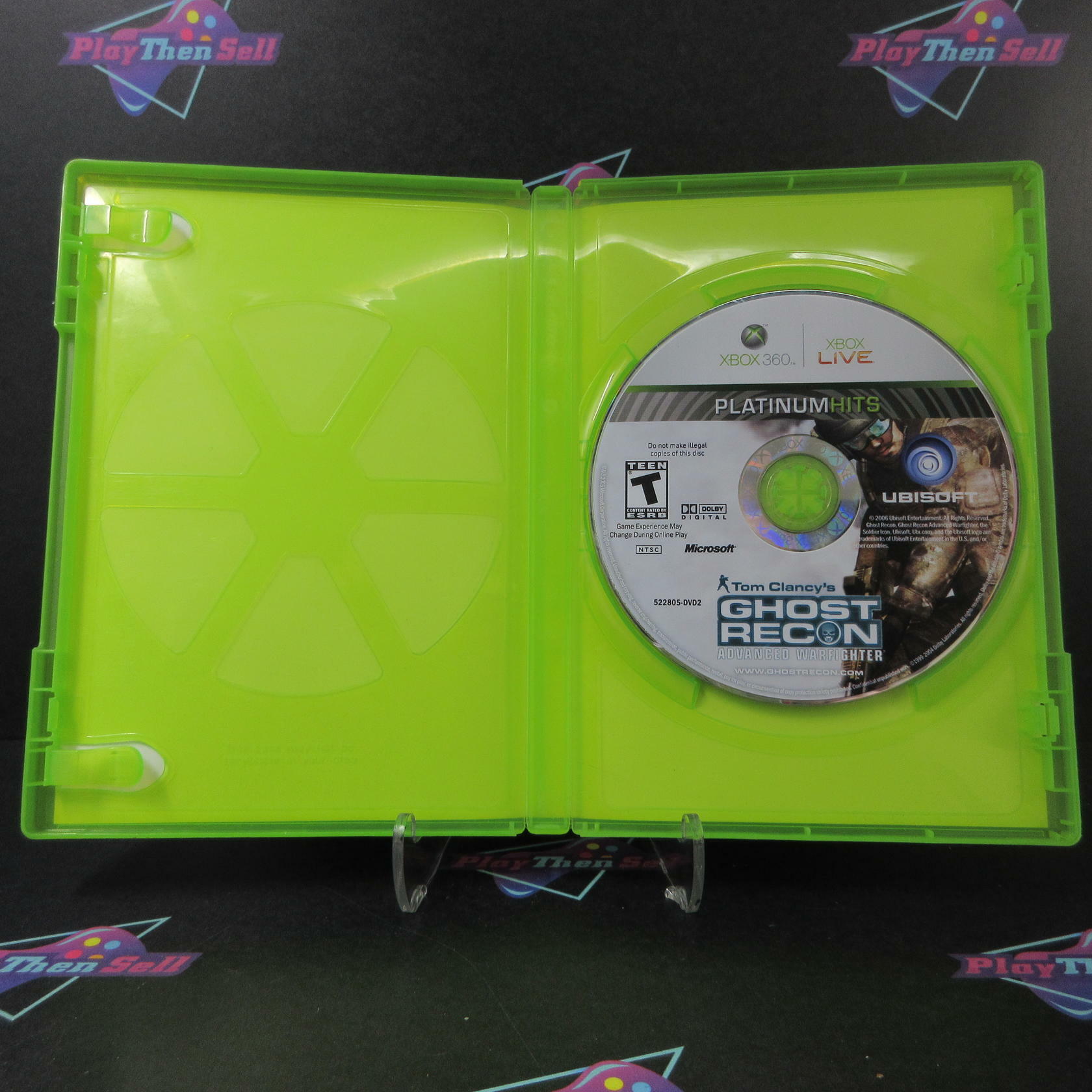 Tom Clancy's Ghost Recon Advanced Warfighter PH Xbox 360 AD/NM - Very Good