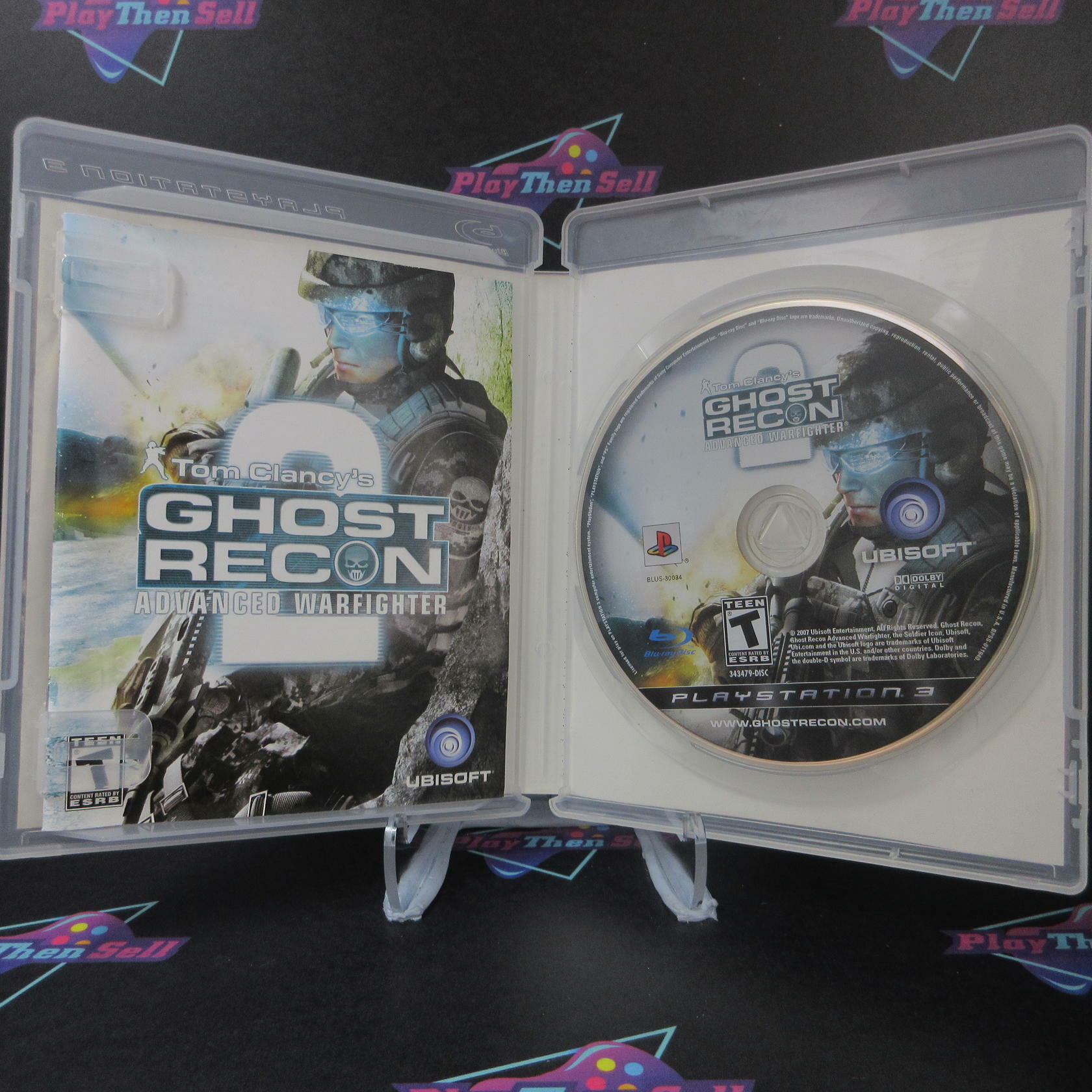 Ghost Recon Advanced Warfighter 2 PS3 PlayStation 3 AD Complete CIB - Very Good