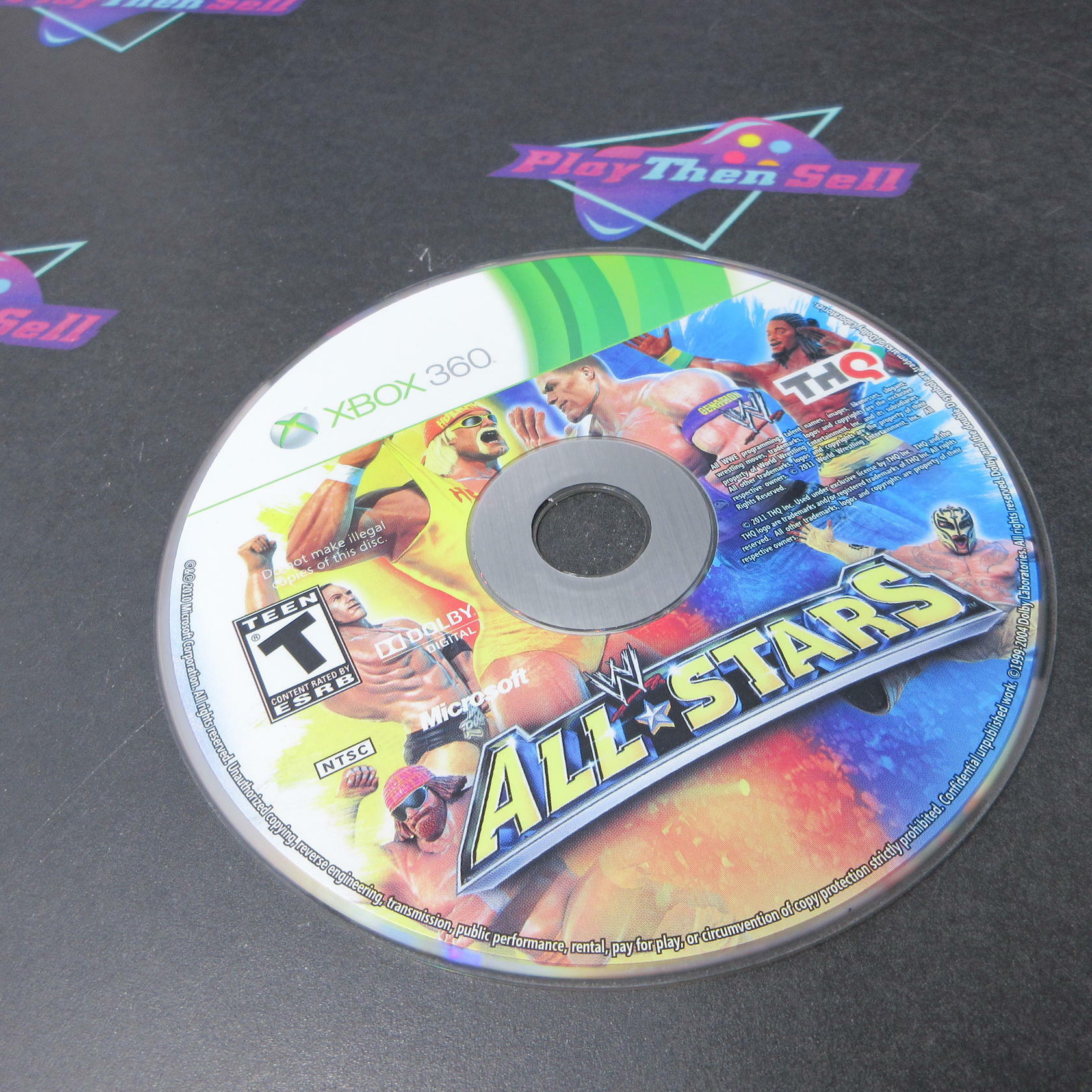 WWE All Stars for Xbox 360 AD/DD Complete CIB - Very Good