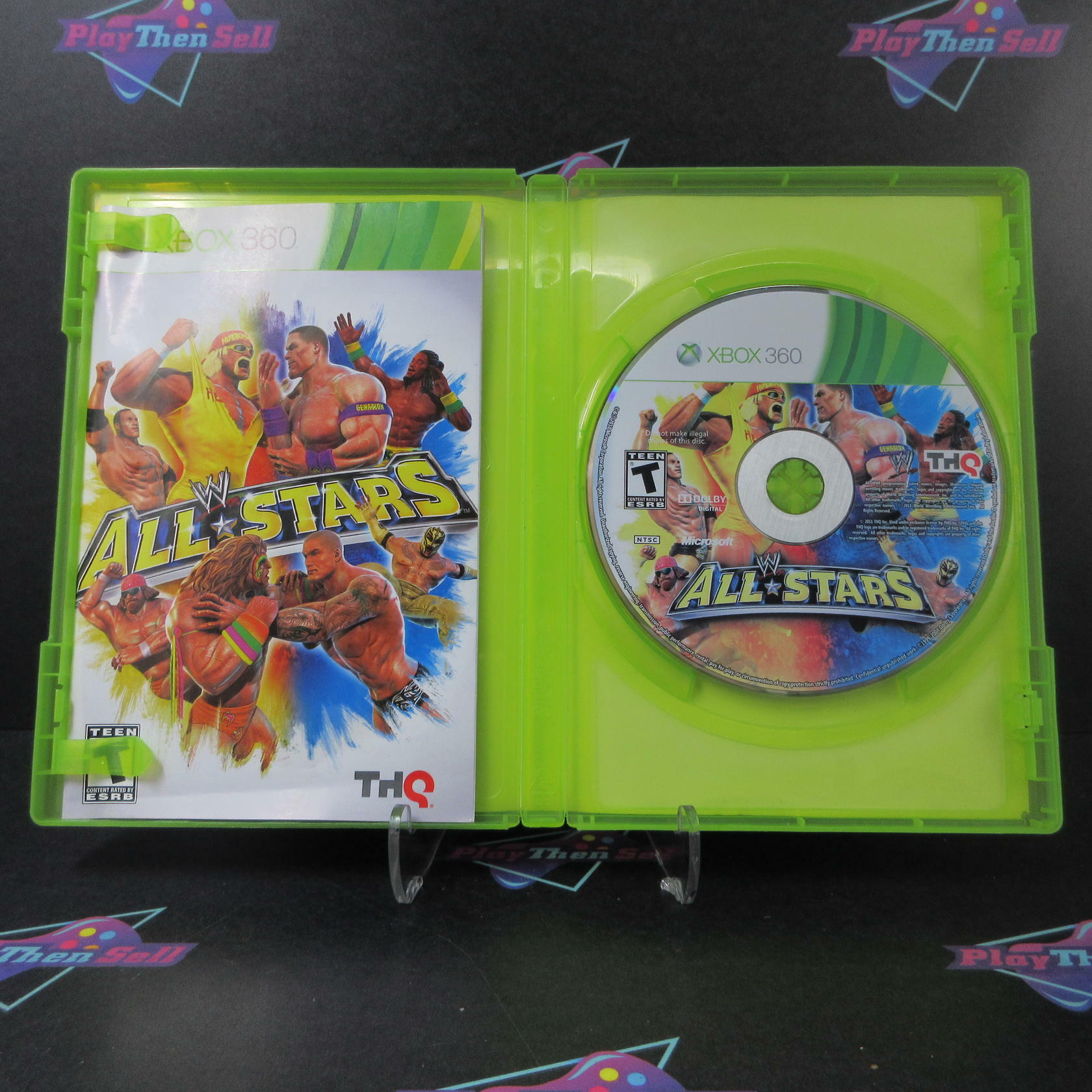 WWE All Stars for Xbox 360 AD/DD Complete CIB - Very Good