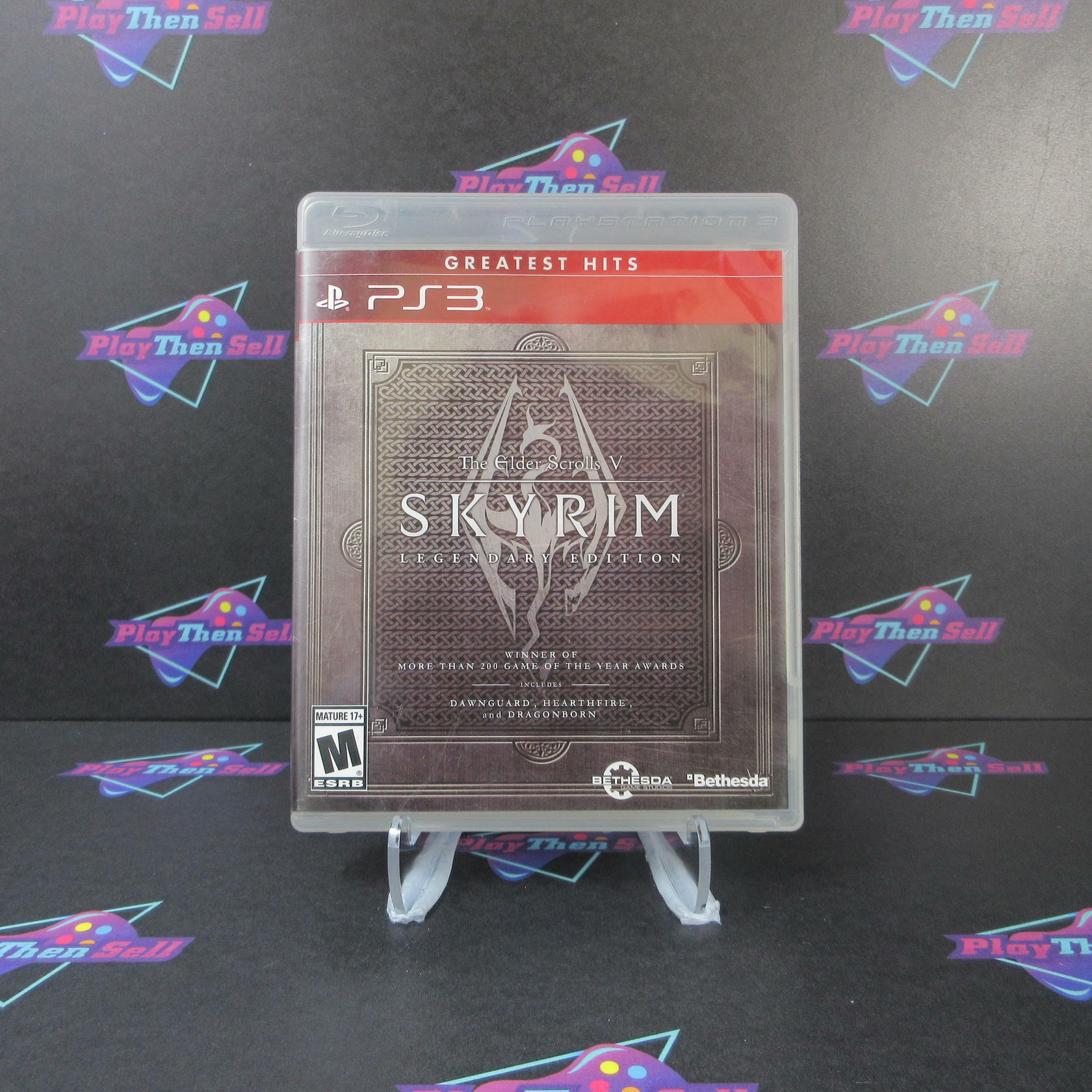 The Elder Scrolls V Skyrim Legendary Edition GH PS3 PlayStation 3 AD CIB - Very Good
