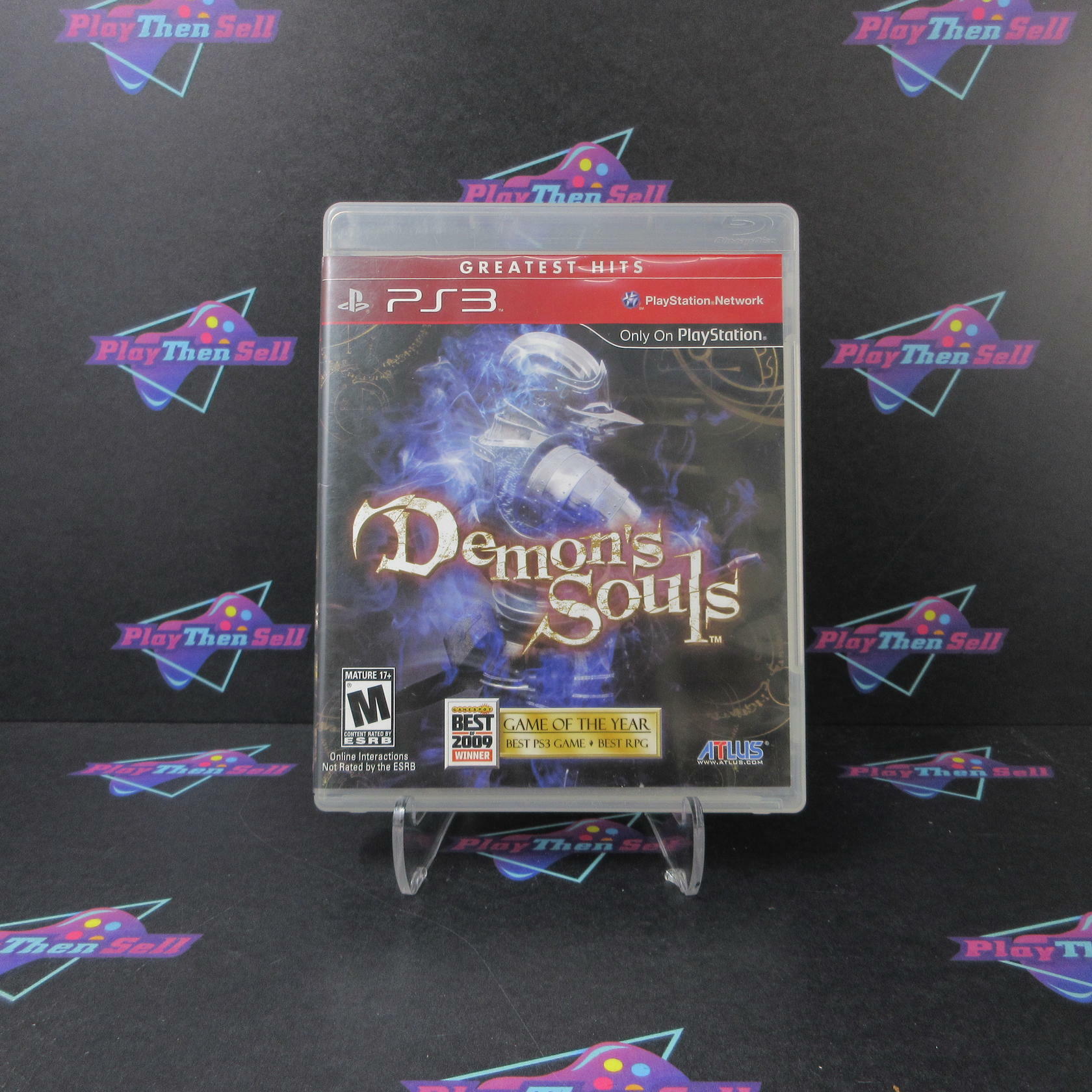 Demon's Souls GH BL Disc PS3 PlayStation 3 AD/NM - Very Good