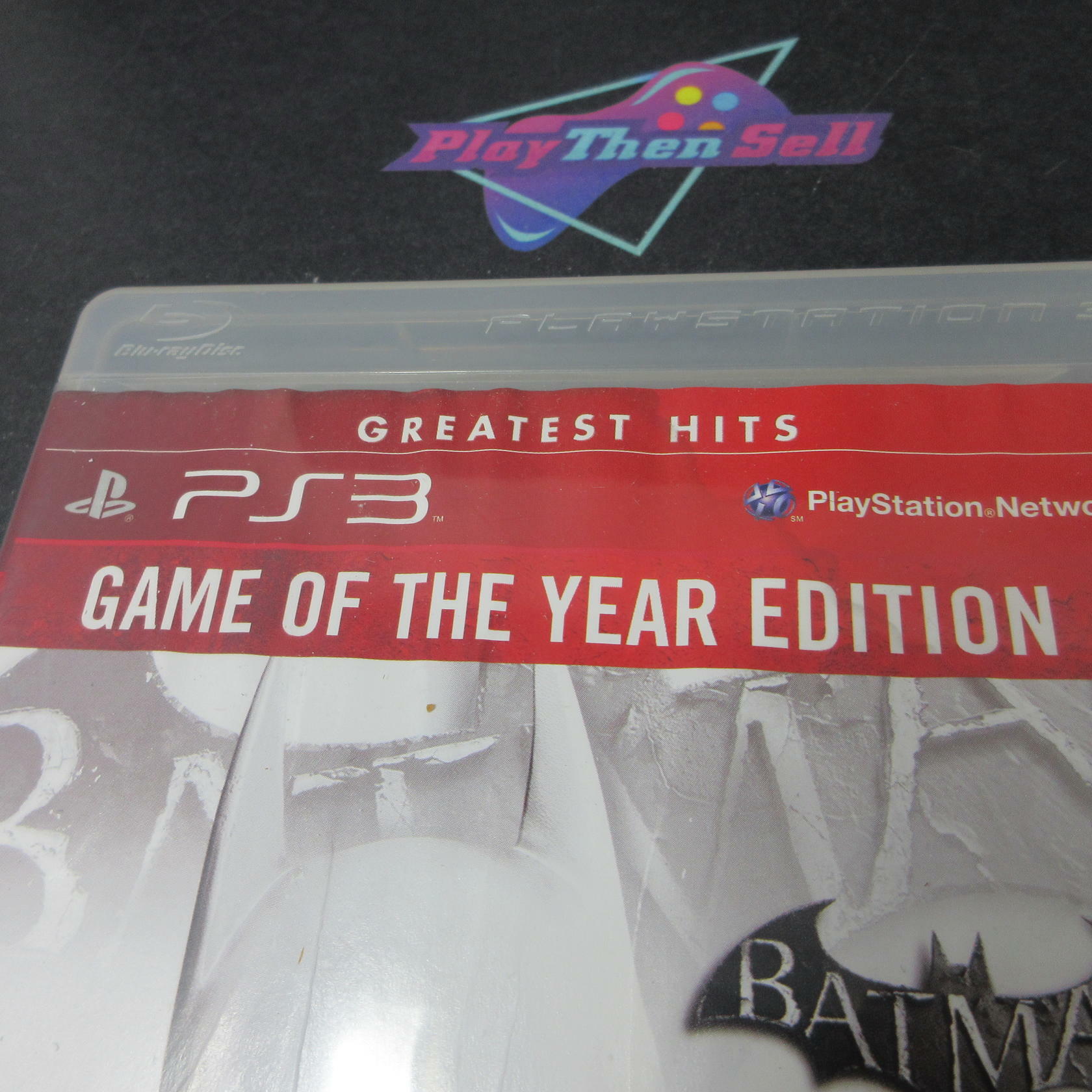 Batman Arkham City GOTY Edition GH BL Disc PS3 PlayStation 3 AD Complete CIB - Very Good