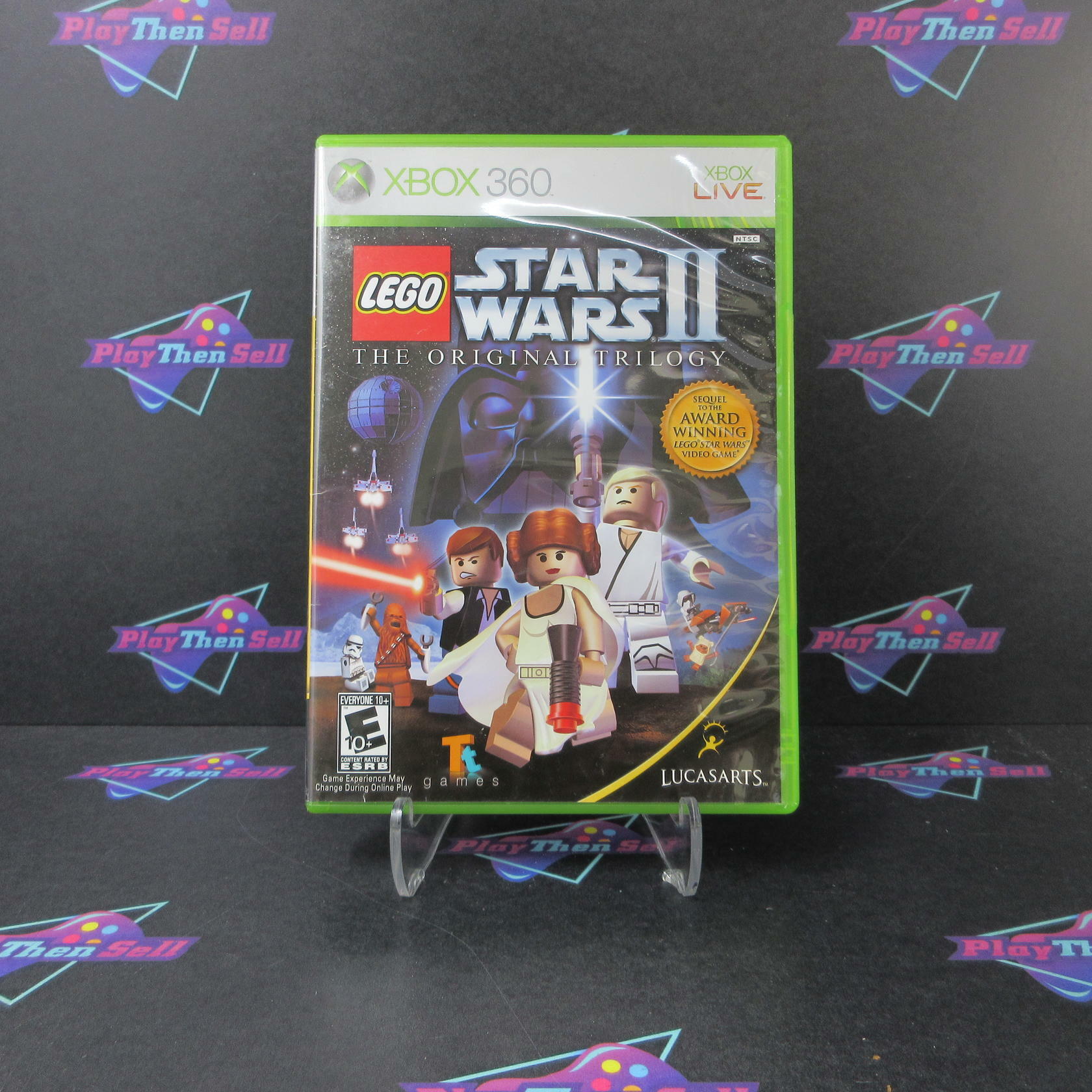 LEGO Star Wars II The Original Trilogy Xbox 360 AD/MD Complete CIB - Very Good