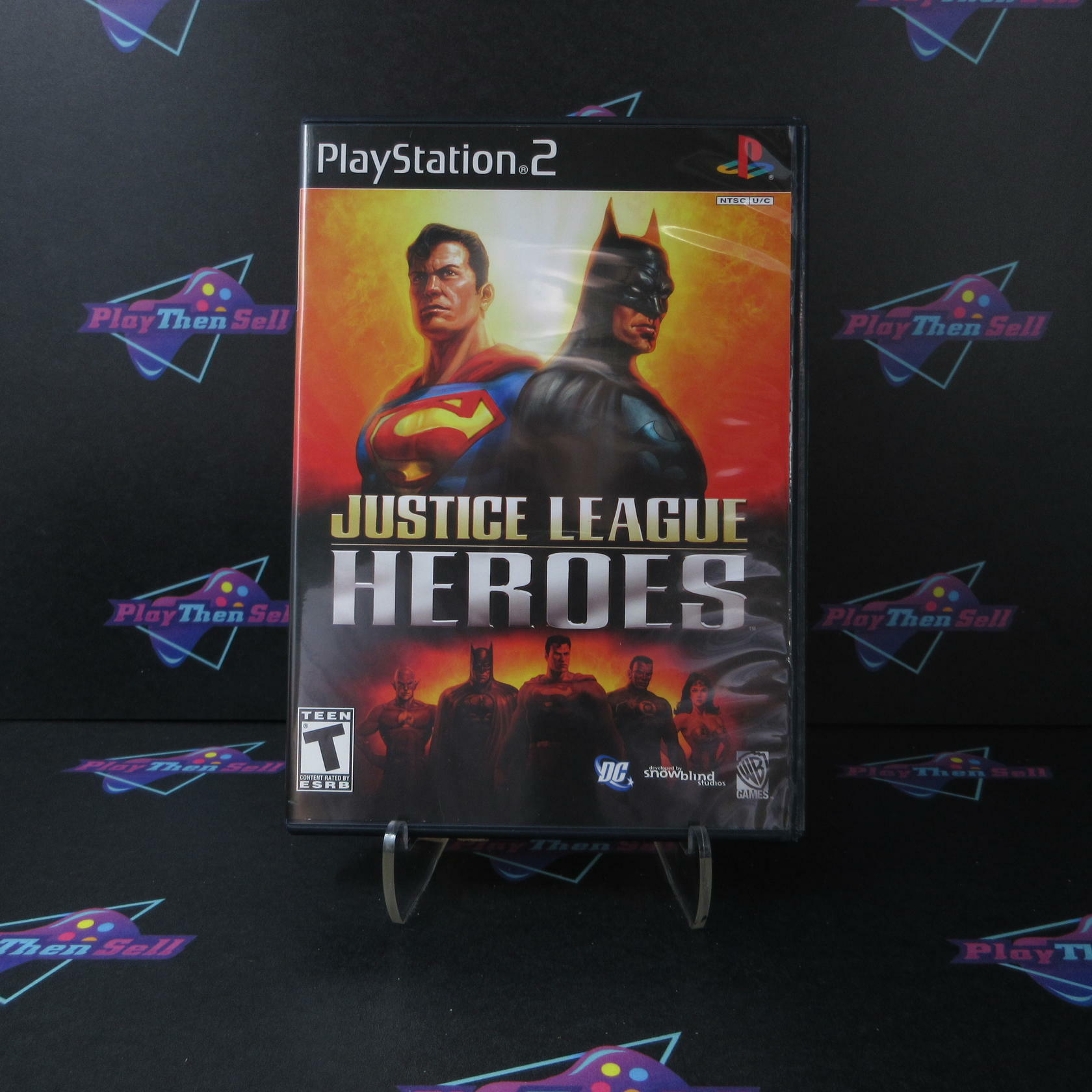 Justice League Heroes PS2 PlayStation 2 - Like New