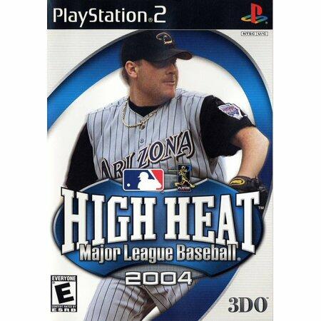 High Heat Major League Baseball 2004 PS2 PlayStation 2 + Reg Card - Like New