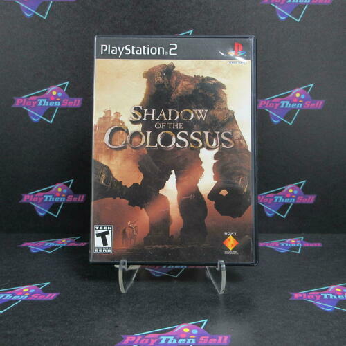 Shadow of the Colossus Black Label PS2 PlayStation 2 + Reg Card - Like New