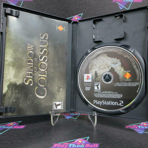 Shadow of the Colossus Black Label PS2 PlayStation 2 + Reg Card - Like New