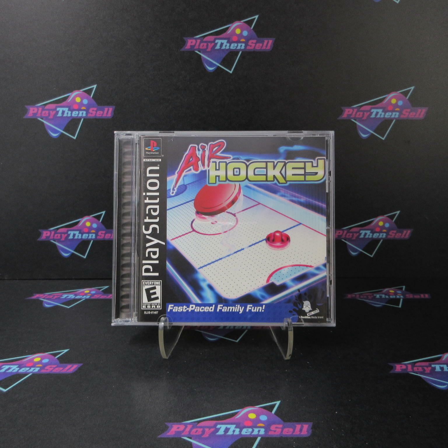 Air Hockey PS1 PlayStation 1 + Reg Card - Like New