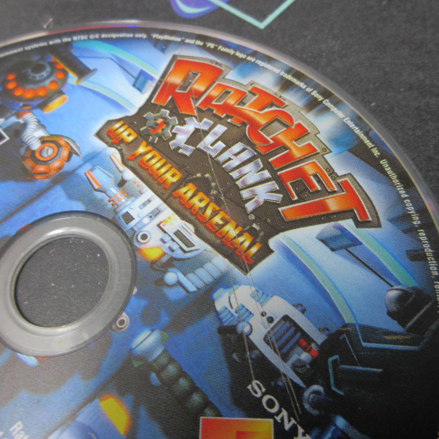 Ratchet & Clank Up Your Arsenal GH PS2 PlayStation 2 AD/DD/NM - Very Good