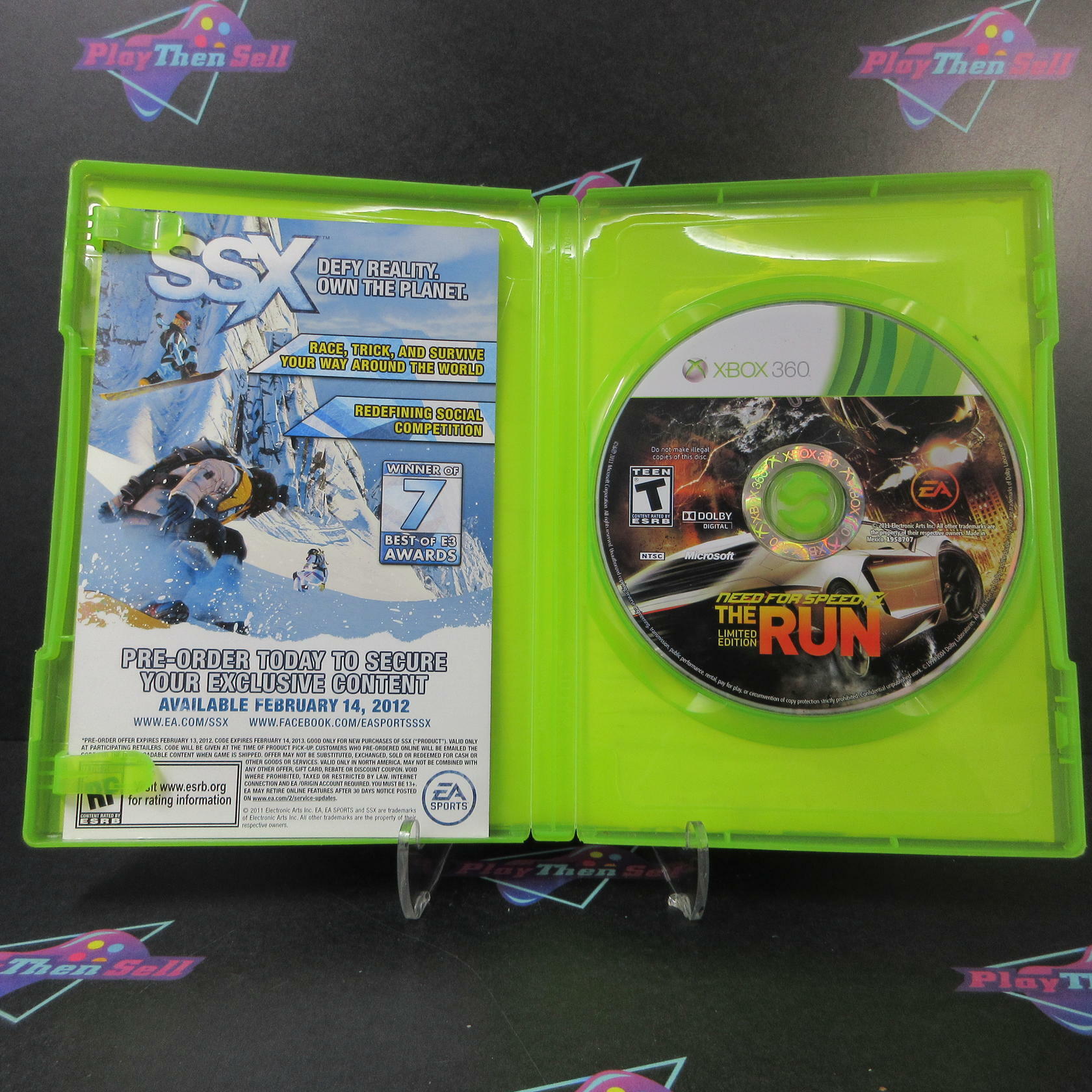Need for Speed The Run Limited Edition Xbox 360 AD/NM - Very Good