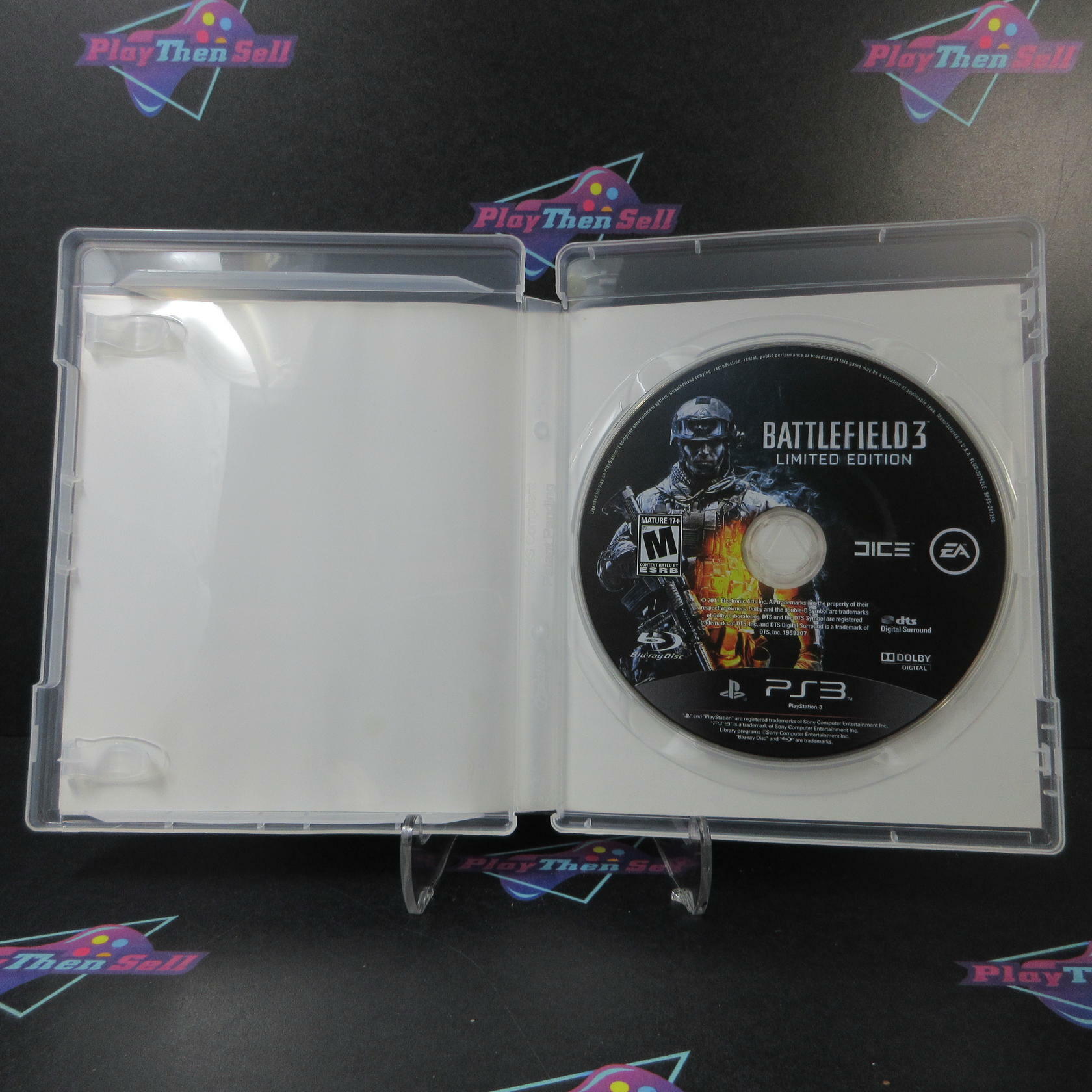 Battlefield 3 Limited Edition PS3 PlayStation 3 AD/NM - Very Good