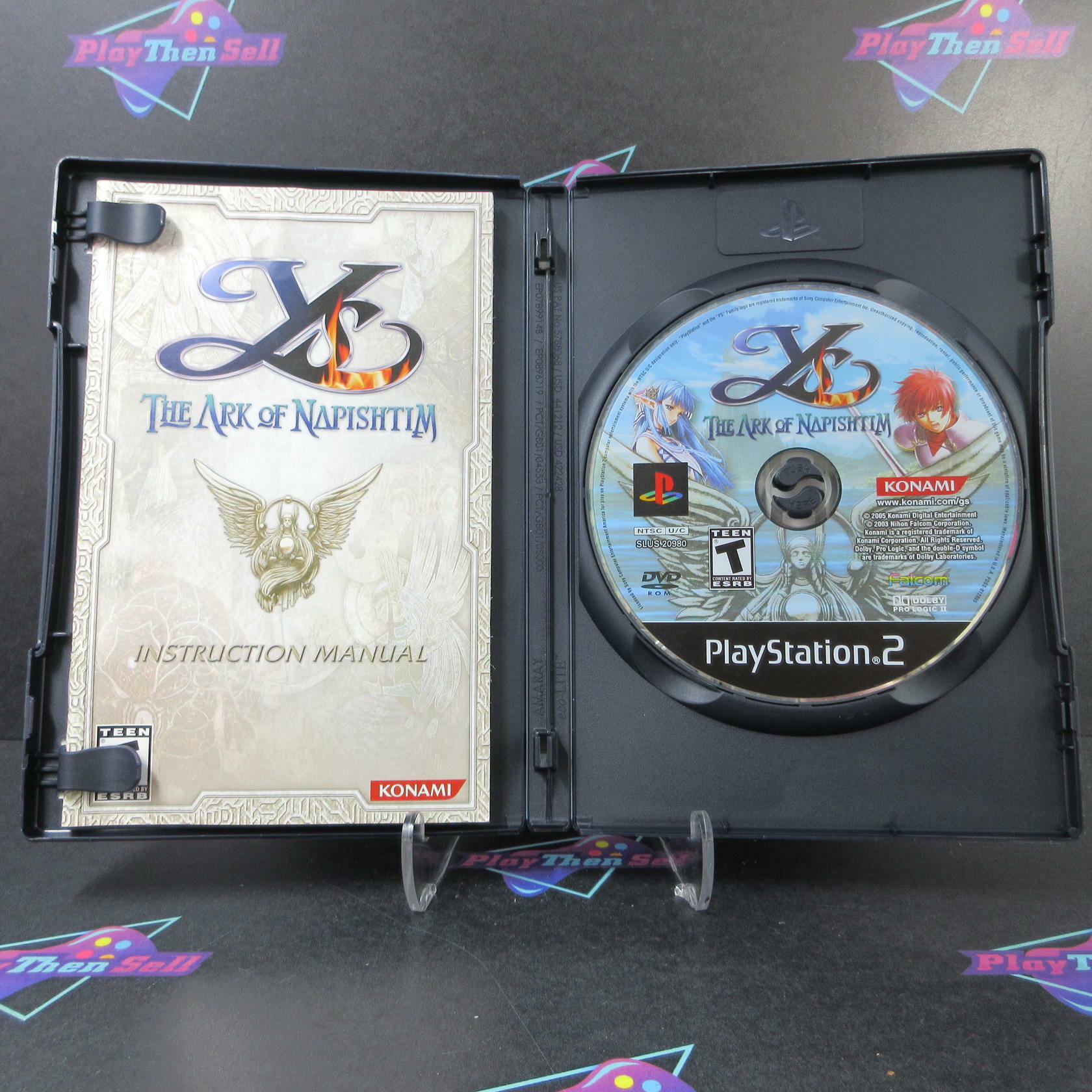 Ys The Ark of Napishtim PS2 PlayStation 2 - Like New